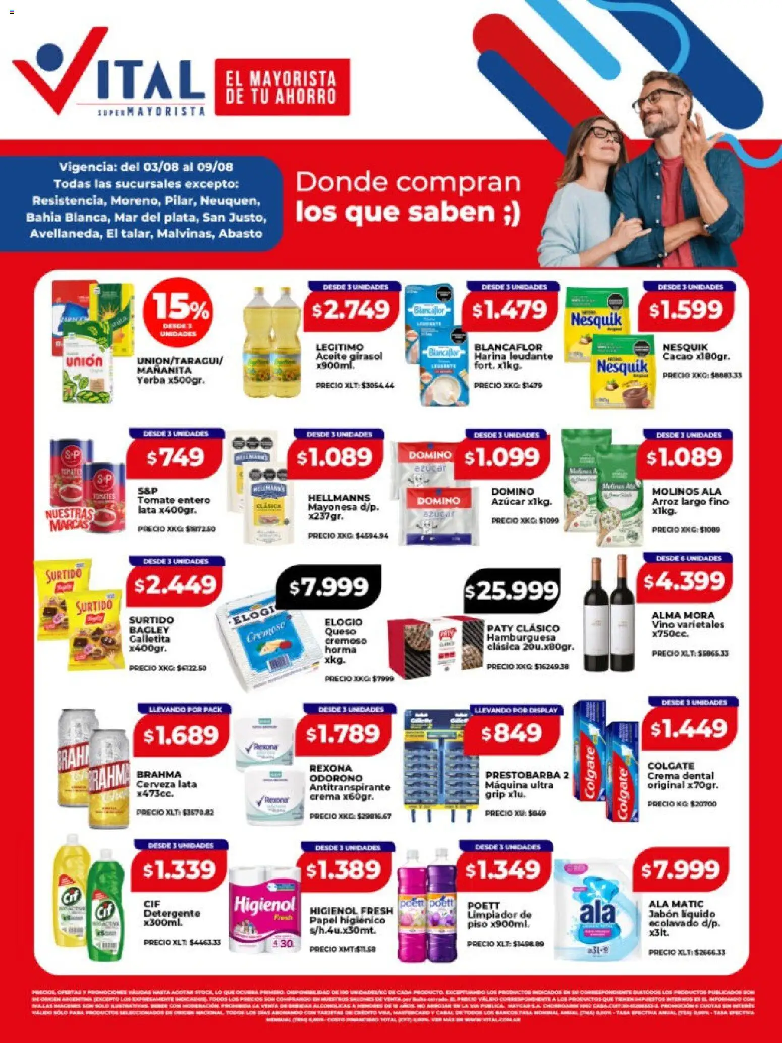 Vital - Ofertas │ válido desde el 03/08/2026 | Página: 1