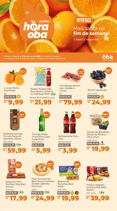 Oba Hortifruti - Ofertas da semana - Pré-Visualização do folheto da loja Oba Hortifruti, válido de 12.06.2026