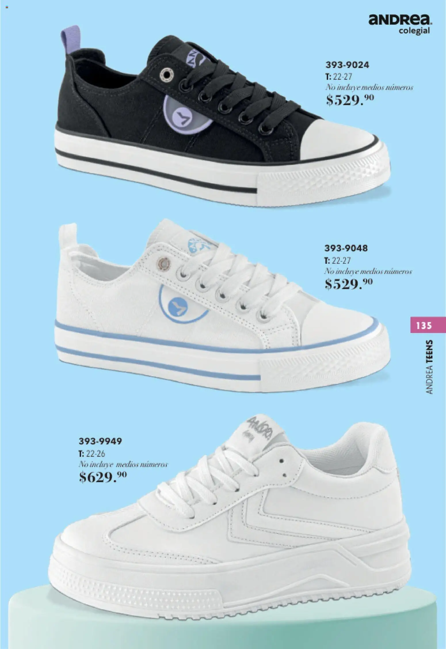 Nuevas ofertas de Andrea válidas en toda la República Mexicana desde el 23/05/2026. ¡Encuentra las mejores ofertas en Andrea catálogo Colegial! | Página: 135
