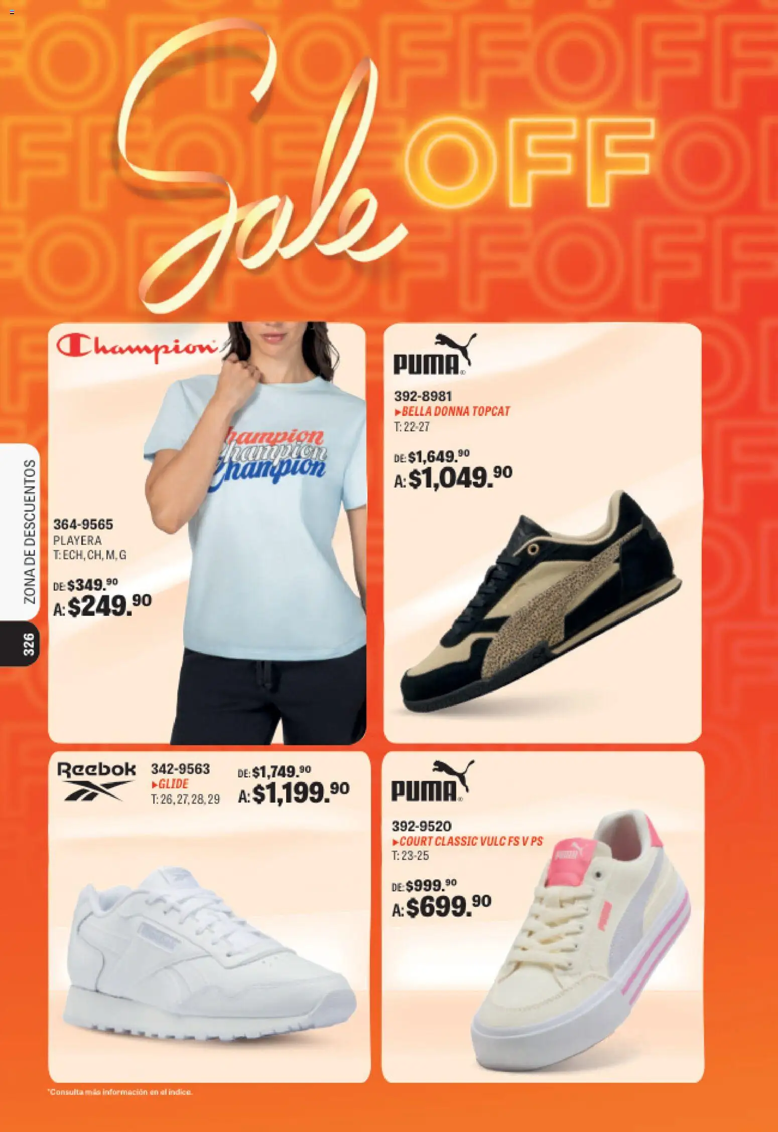 Nuevas ofertas de Andrea válidas en toda la República Mexicana desde el 23/08/2026. ¡Encuentra las mejores ofertas en Andrea catálogo Sport! | Página: 142