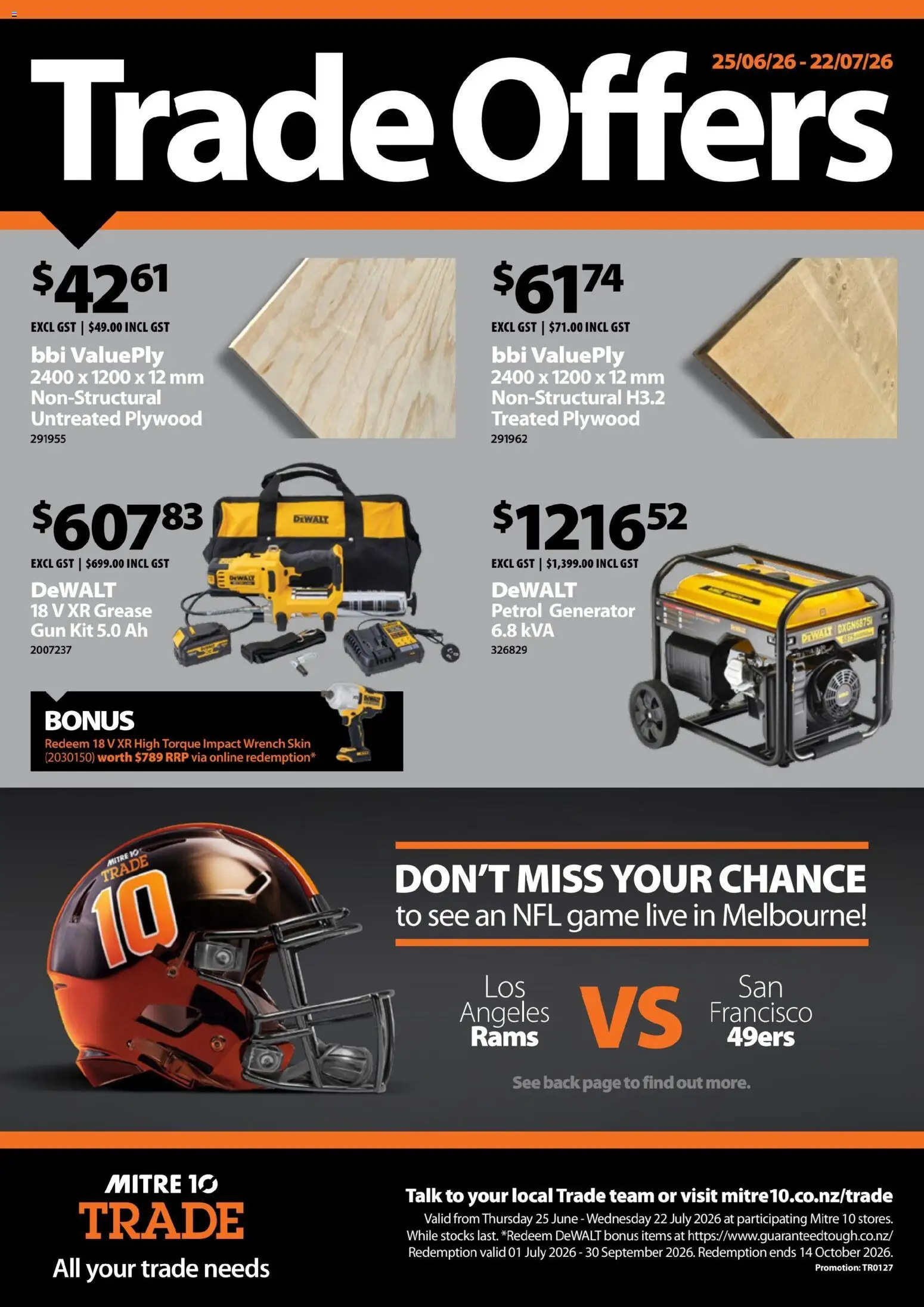 Mitre 10 catalogue from 25 Jun 2026 | Page: 1