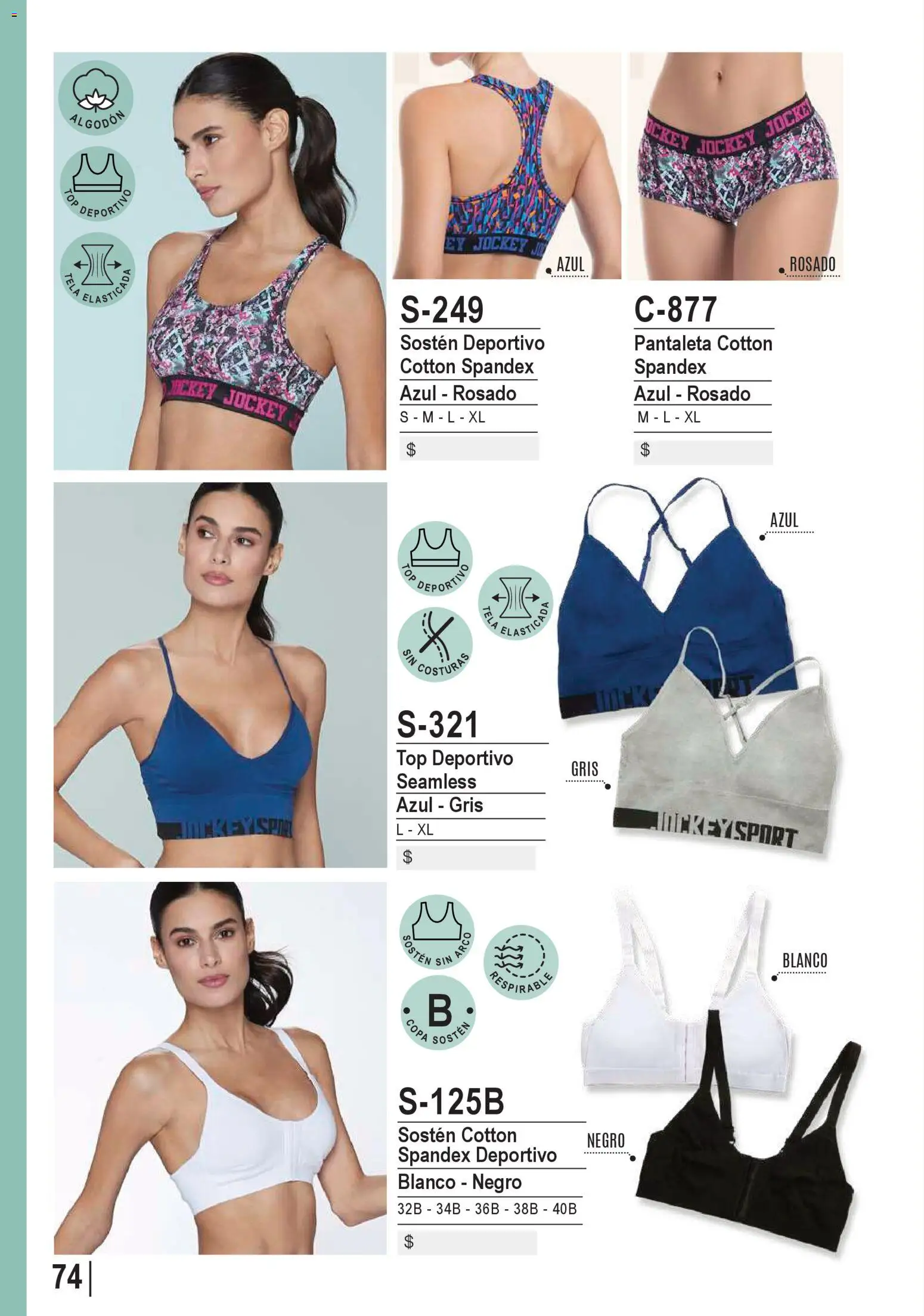 Ofertas Lady Genny │ válido desde el 09.02.2026 | Página: 76 | Productos: Algodón, Top, Sostén