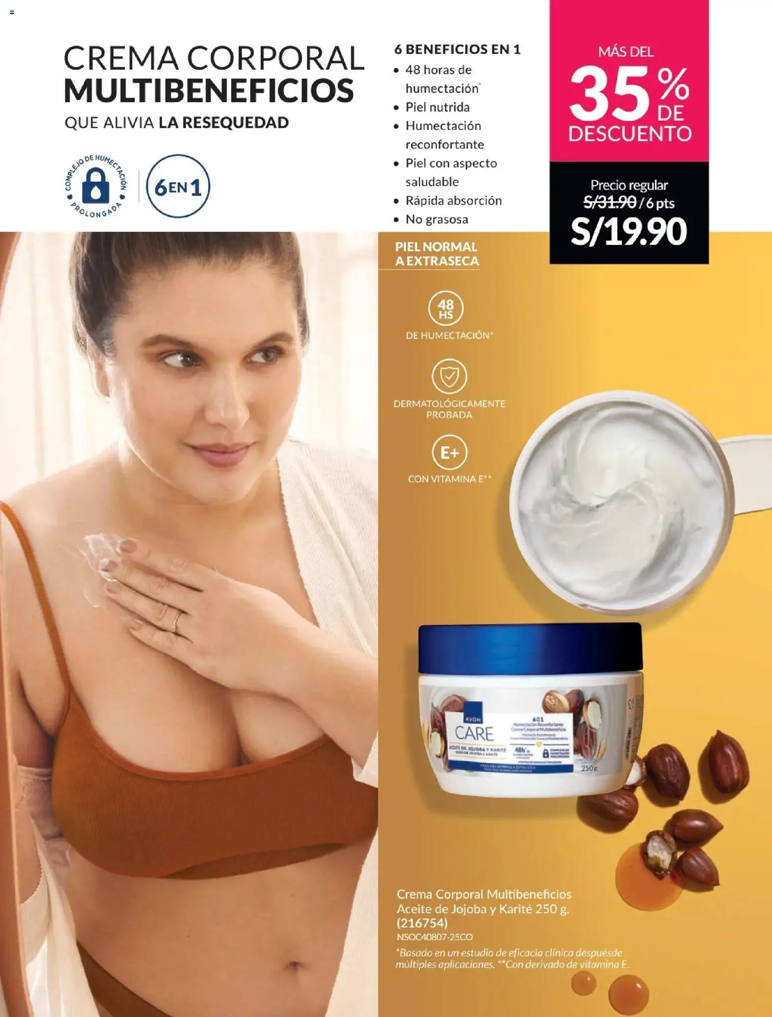 Catálogo Avon válido desde 24.05.2026 | Página: 143 | Productos: Aceite, Crema