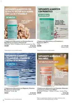 Vista previa de Oriflame campaña 13 2026, nuevo folleto de la tienda, válido en México a partir del 12/09/2026 | Página: 90 | Productos: Alimentos, Cápsulas, Polvo, Hacha