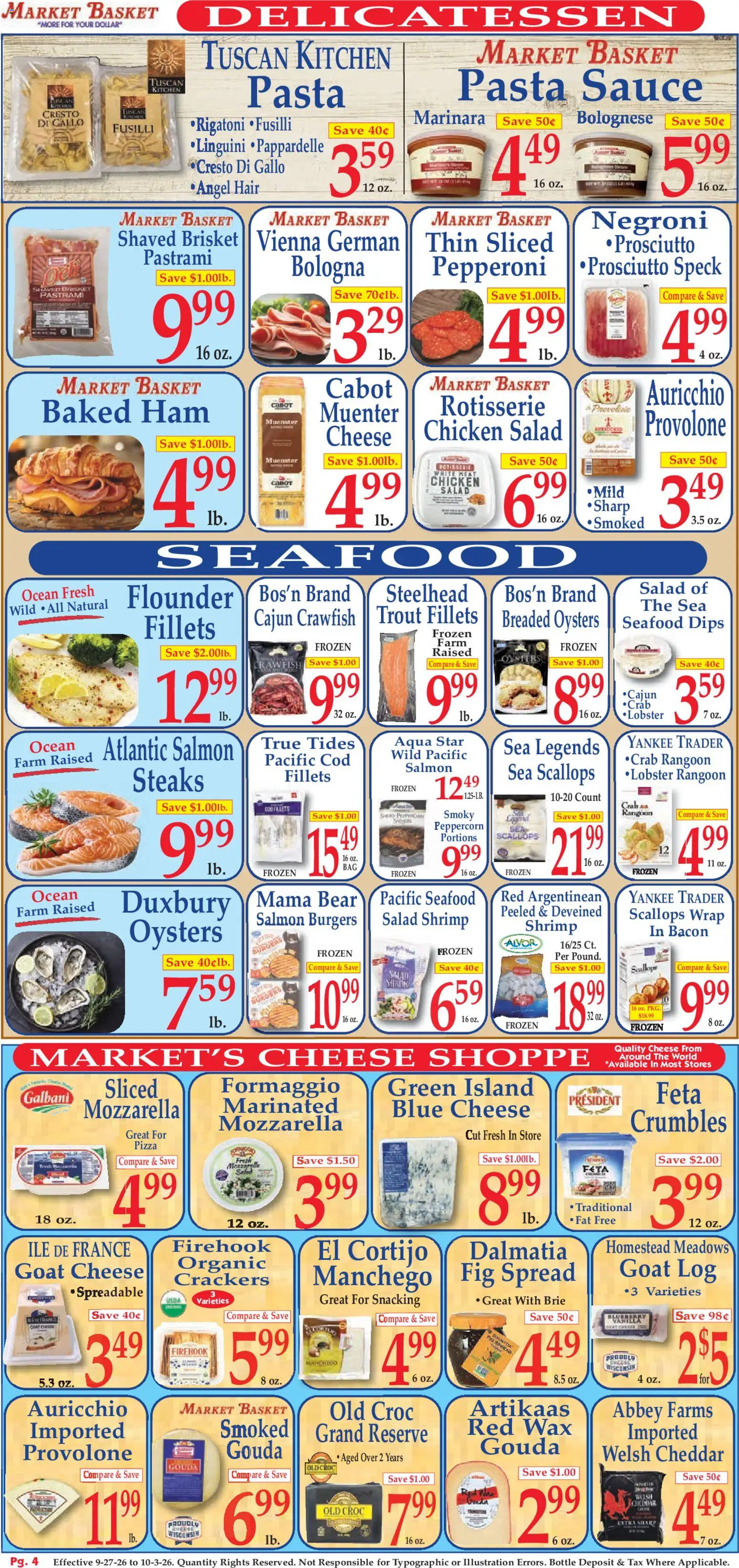 Market Basket Ad - valid from 09/27/2026 | Page: 4