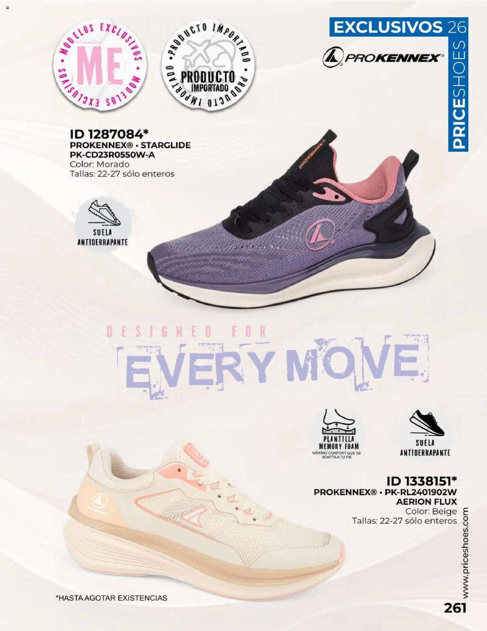 Nuevas ofertas de Price Shoes válidas en toda la República Mexicana desde el 01/10/2026. ¡Encuentra las mejores ofertas en Price Shoes catálogo Exclusivos! | Página: 261