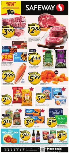 Preview of Safeway weekly flyer / circulaire from shop Safeway valid from Sep 3, 2026