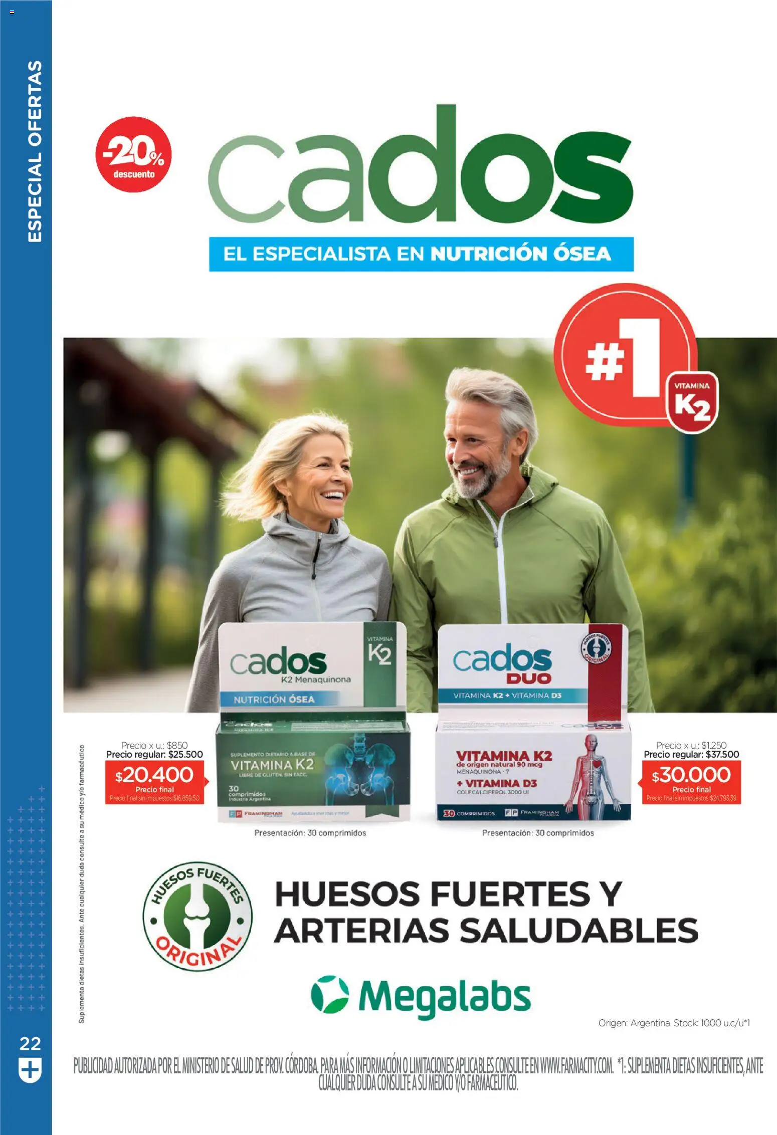 Farmacity catálogo │ válido desde el 30.04.2026 | Página: 22 | Productos: Suplemento dietario