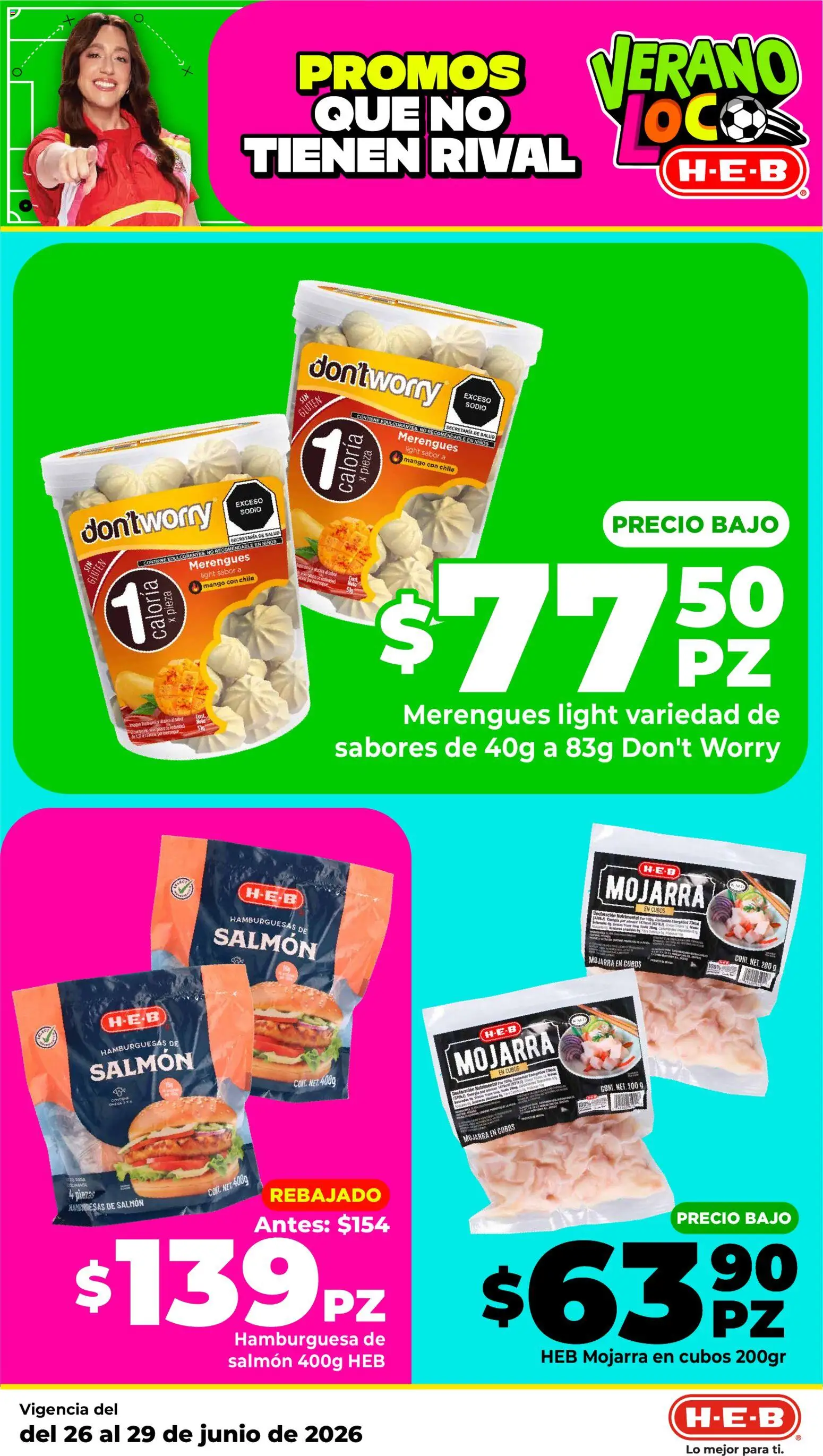 Nuevas ofertas de H-E-B válidas en toda la República Mexicana desde el 26/06/2026. ¡Encuentra las mejores ofertas en H-E-B folleto! | Página: 18