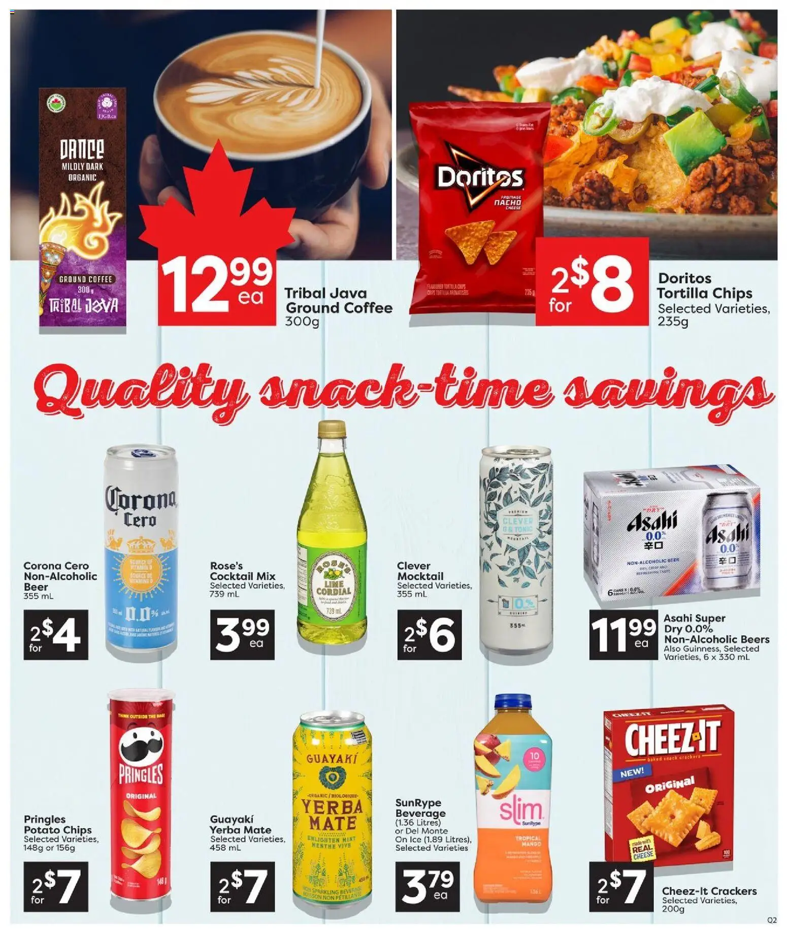 Quality Foods flyer valid from Jun 25, 2026 | Page: 10 | Products: Bag, Cheese, Coffee, Beer