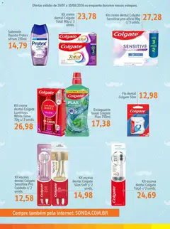 Sonda ofertas Dia dos Pais Perfumaria - Pré-Visualização do folheto da loja Sonda, válido de 29/07/2026 | Página: 6 | Produtos: Escova, Sérum, Creme, Creme dental