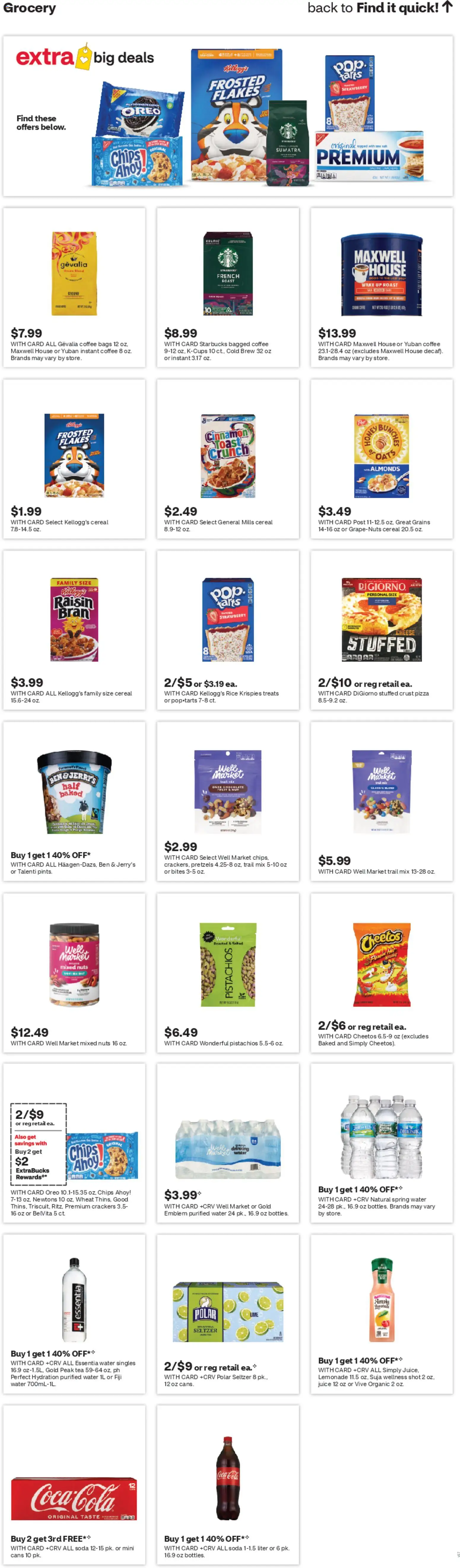 CVS Pharmacy Weekly Ad - WA - valid from 15.03.2026 | Page: 17 | Products: Chocolate, Rice, Nuts, Salt