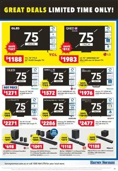 Preview of Harvey Norman Electrical Clearance - valid from 18/06/2026 | Page: 5 | Products: Accessories, Tv, Game