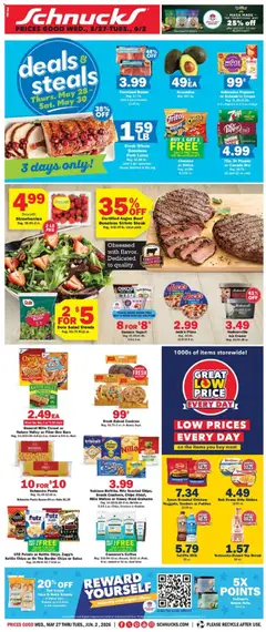 Preview of Schnucks weekly ads valid from 27.05.2026
