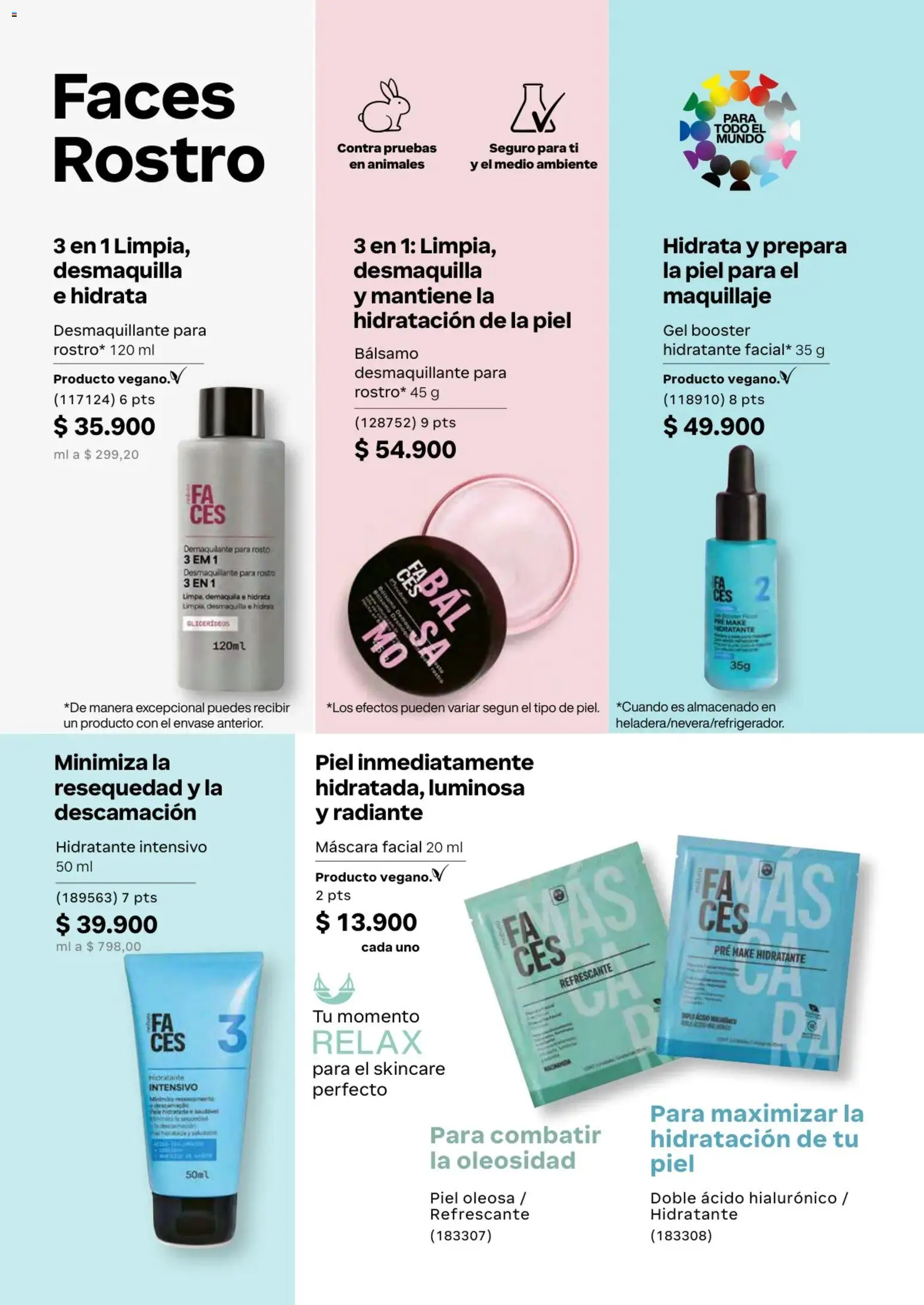 Natura revista - valida desde el 01.04.2026 | Página: 113 | Productos: Bálsamo, Maquillaje, Máscara, Desmaquillante