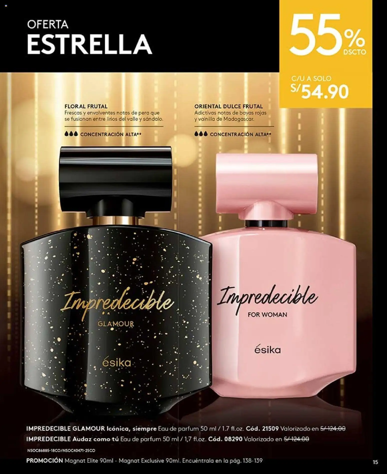 Catálogo Ésika válido desde 22/08/2026 | Página: 15 | Productos: Vainilla