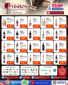 Higa Atacado ofertas Especial de Vinhos - Pré-Visualização do folheto da loja Higa Atacado, válido de 14.05.2026 | Página: 1