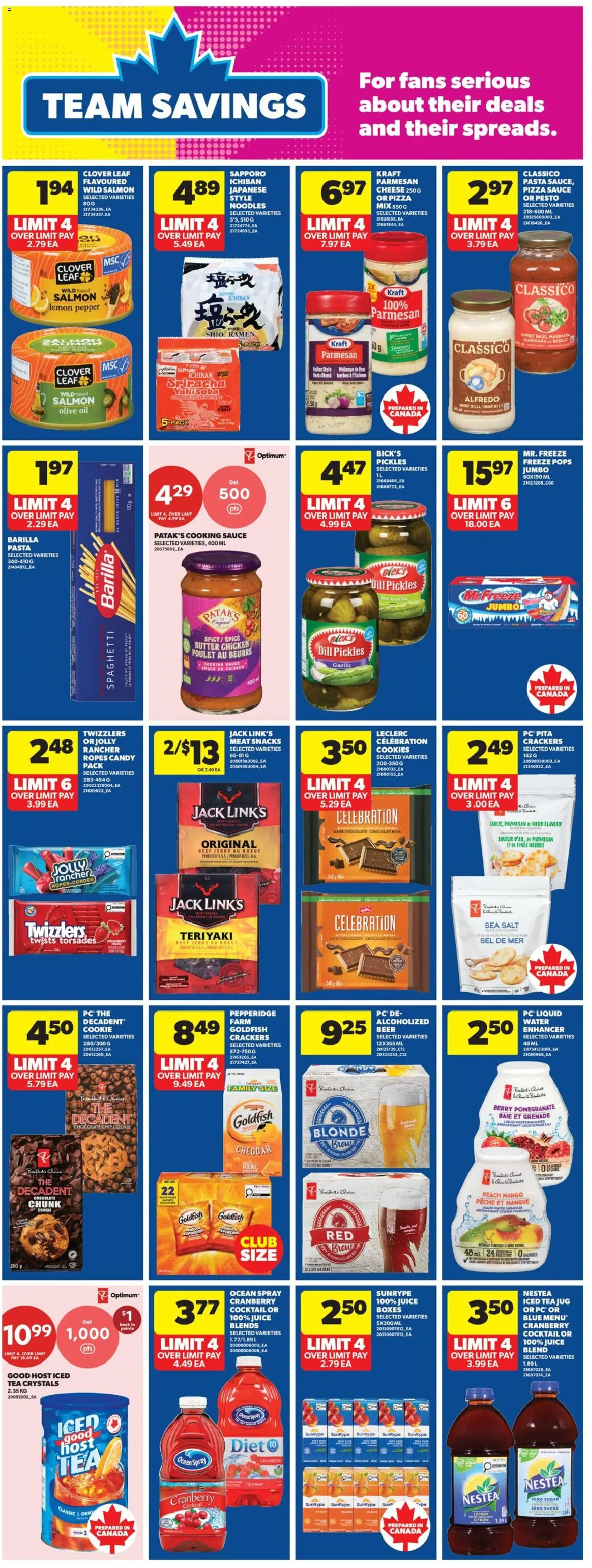 Real Canadian Superstore flyer valid from 28.05.2026 | Page: 19 | Products: Cookies, PC, Milk, Beer