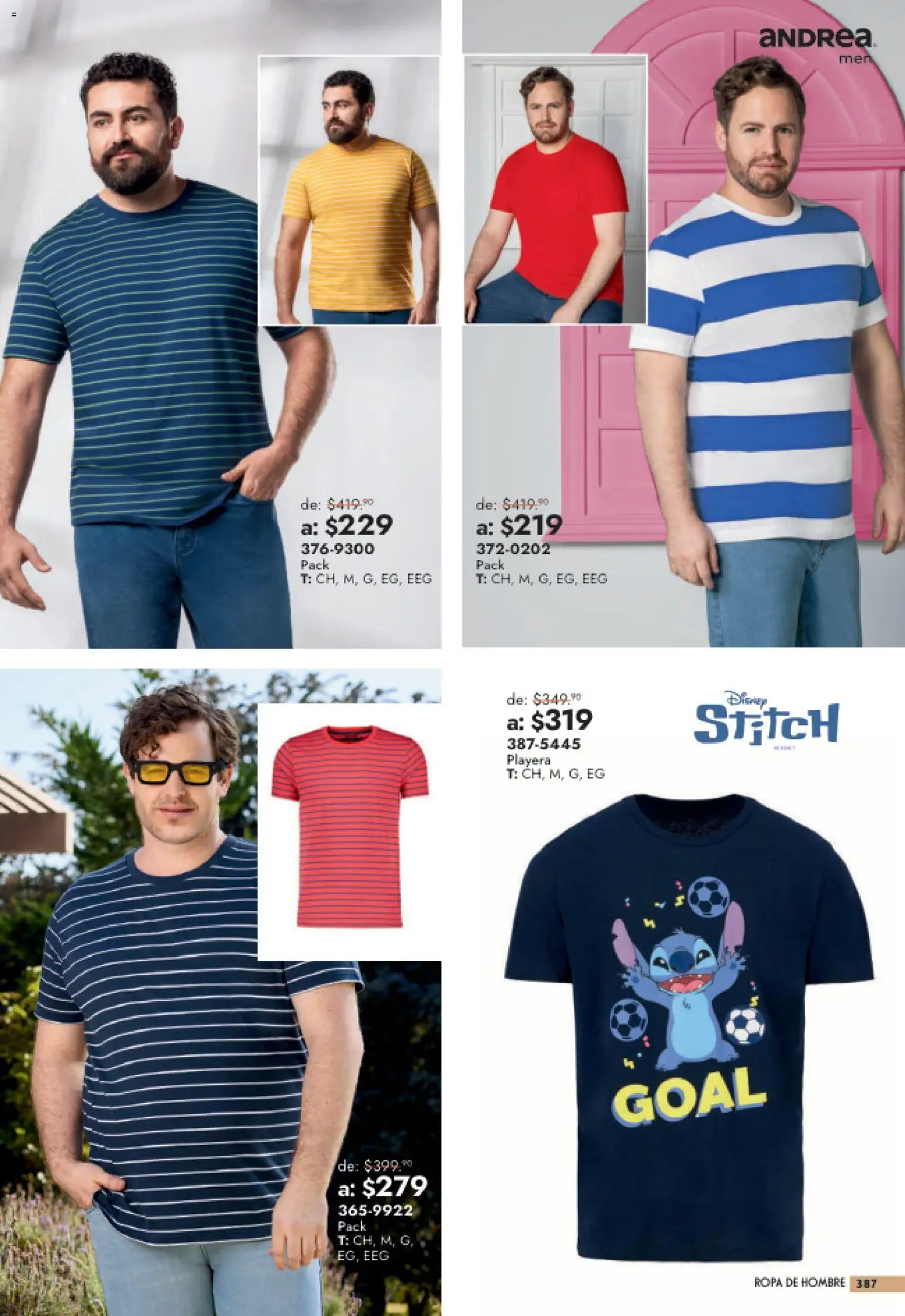 Nuevas ofertas de Andrea válidas en toda la República Mexicana desde el 26/07/2026. ¡Encuentra las mejores ofertas en Andrea catálogo Outlet! | Página: 387