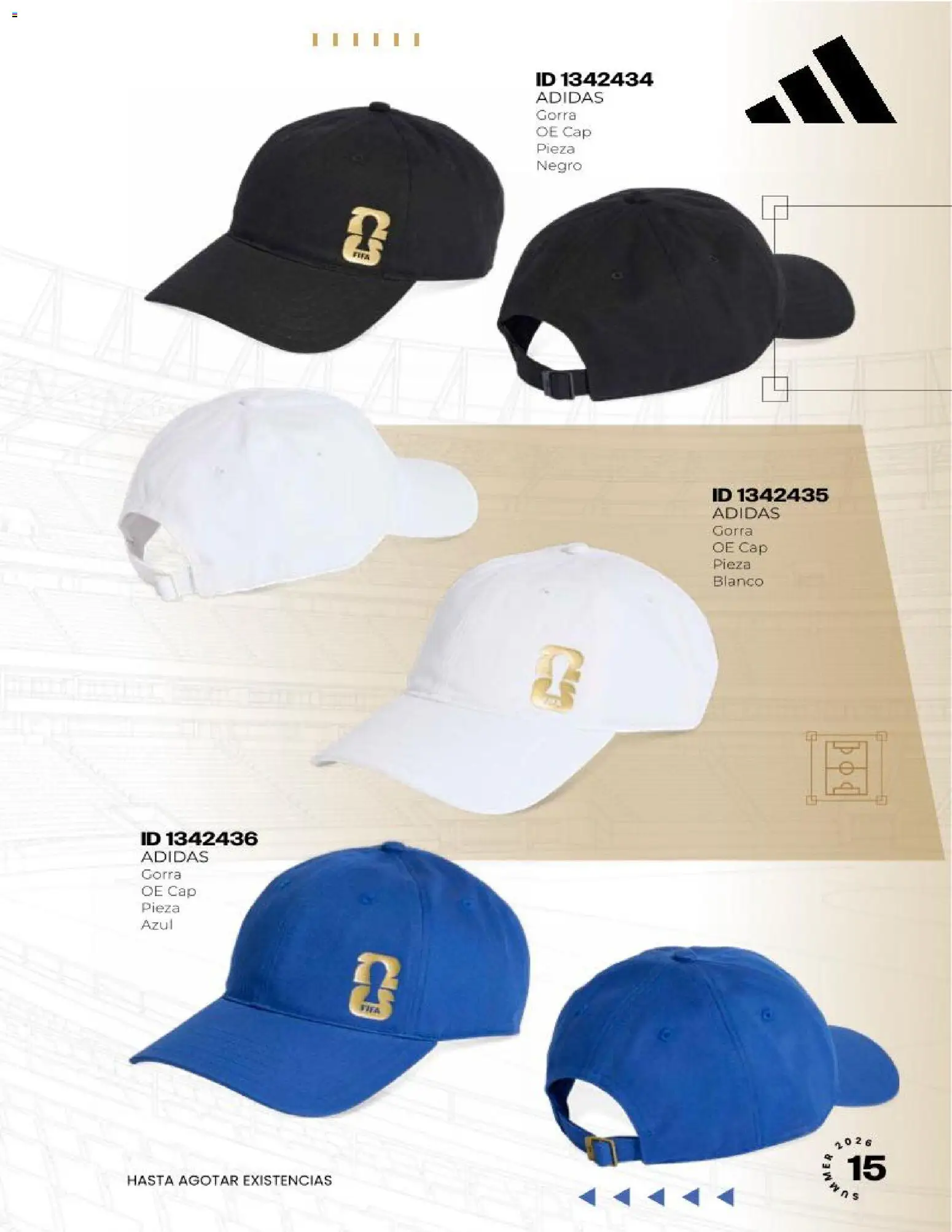 Nuevas ofertas de Price Shoes válidas en toda la República Mexicana desde el 04.06.2026. ¡Encuentra las mejores ofertas en Price Shoes catálogo Fútbol 2026! | Página: 15 | Productos: Gorra