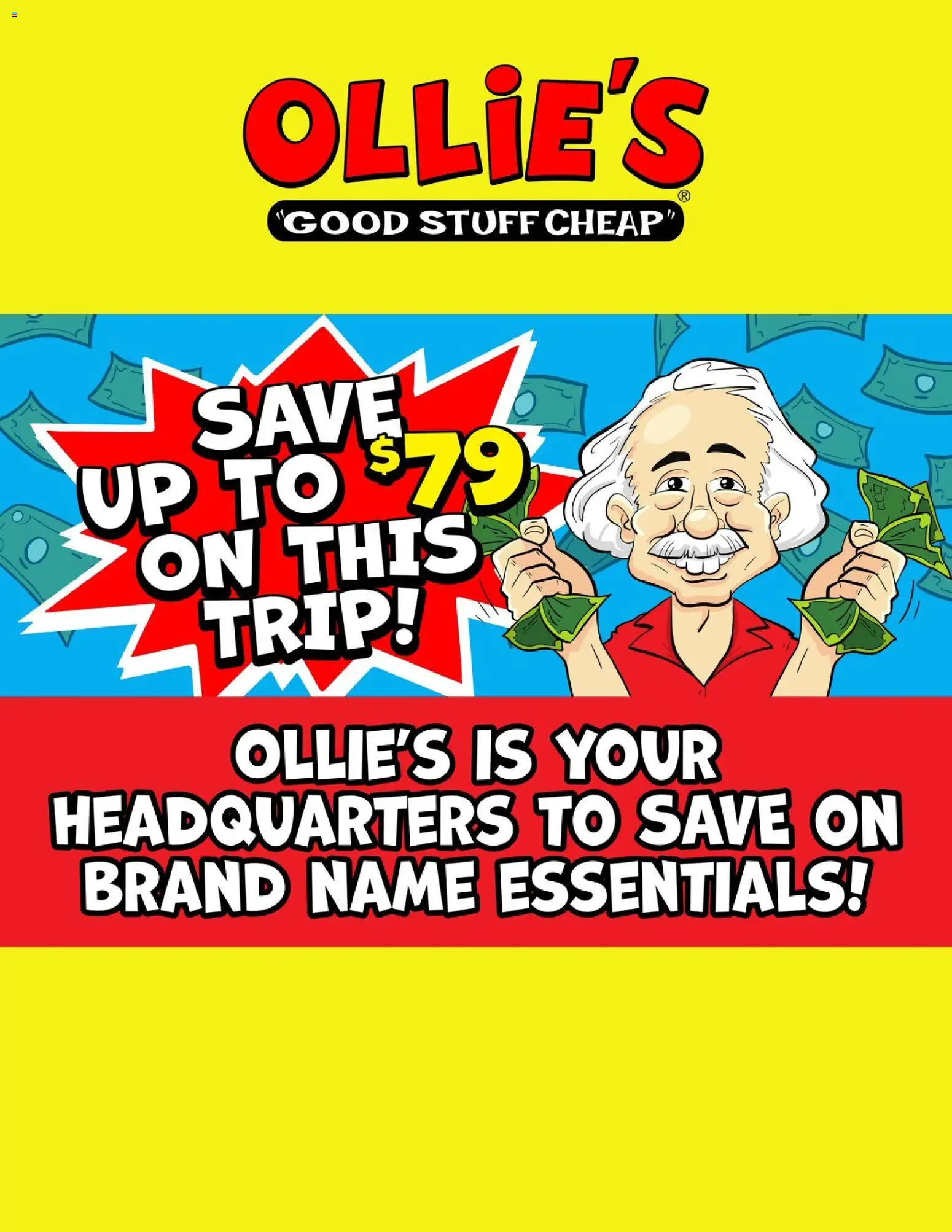 Ollie's Weekly Ad - valid from 07/09/2026 | Page: 1
