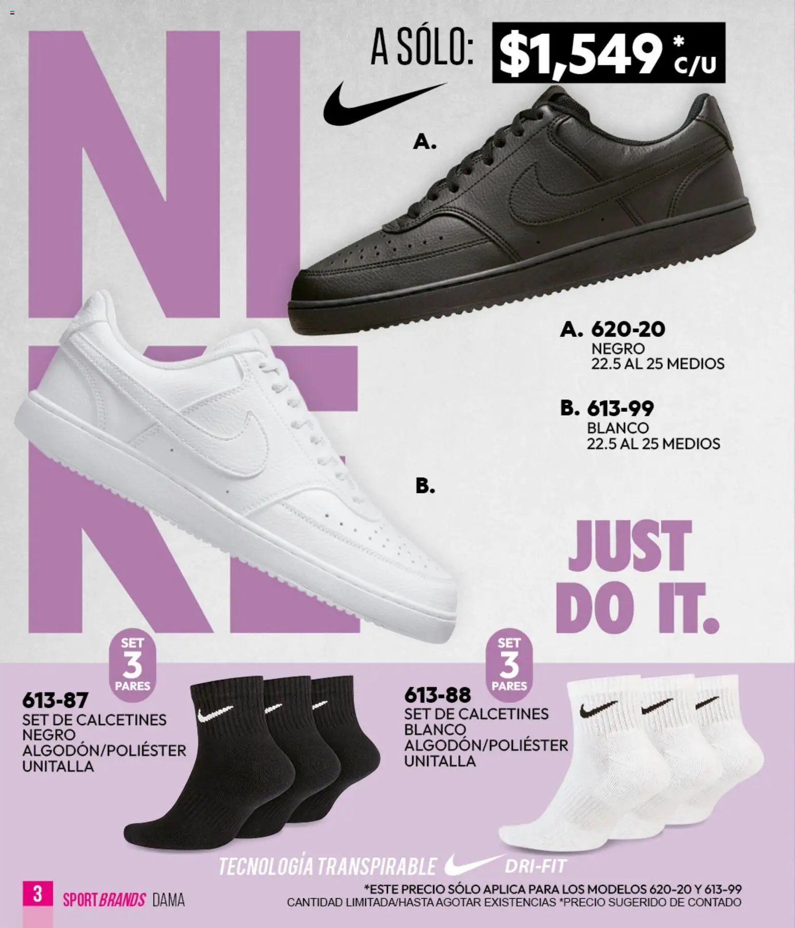 Nuevas ofertas de Cklass válidas en toda la República Mexicana desde el 05.03.2026. ¡Encuentra las mejores ofertas en Cklass catálogo Sportbrands Verano Caballero! | Página: 131
