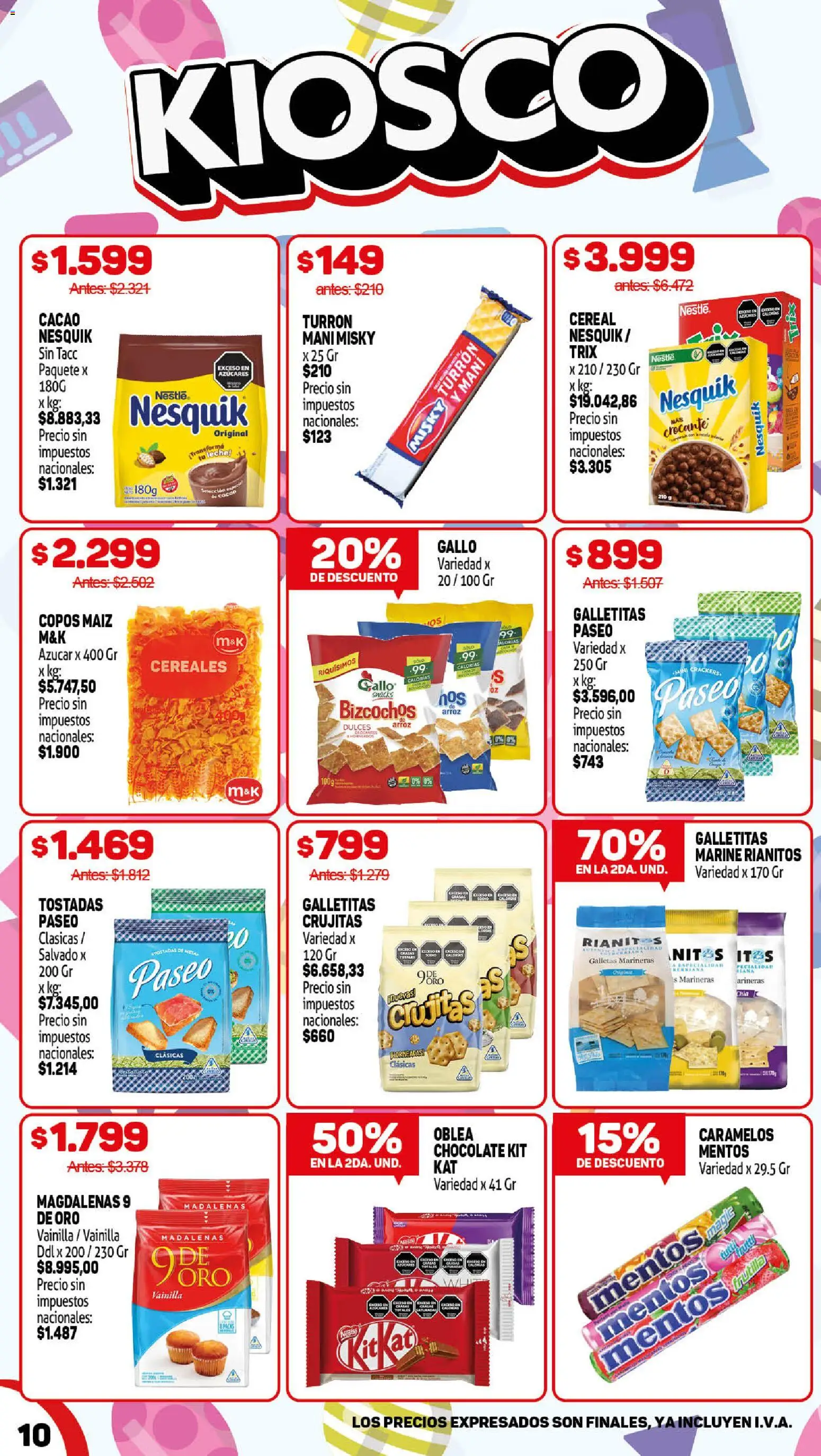 Makro VOLVETE A ILUSIONAR │ válido desde el 25/06/2026 | Página: 10 | Productos: Azucar, Maiz, Cacao, Cereales