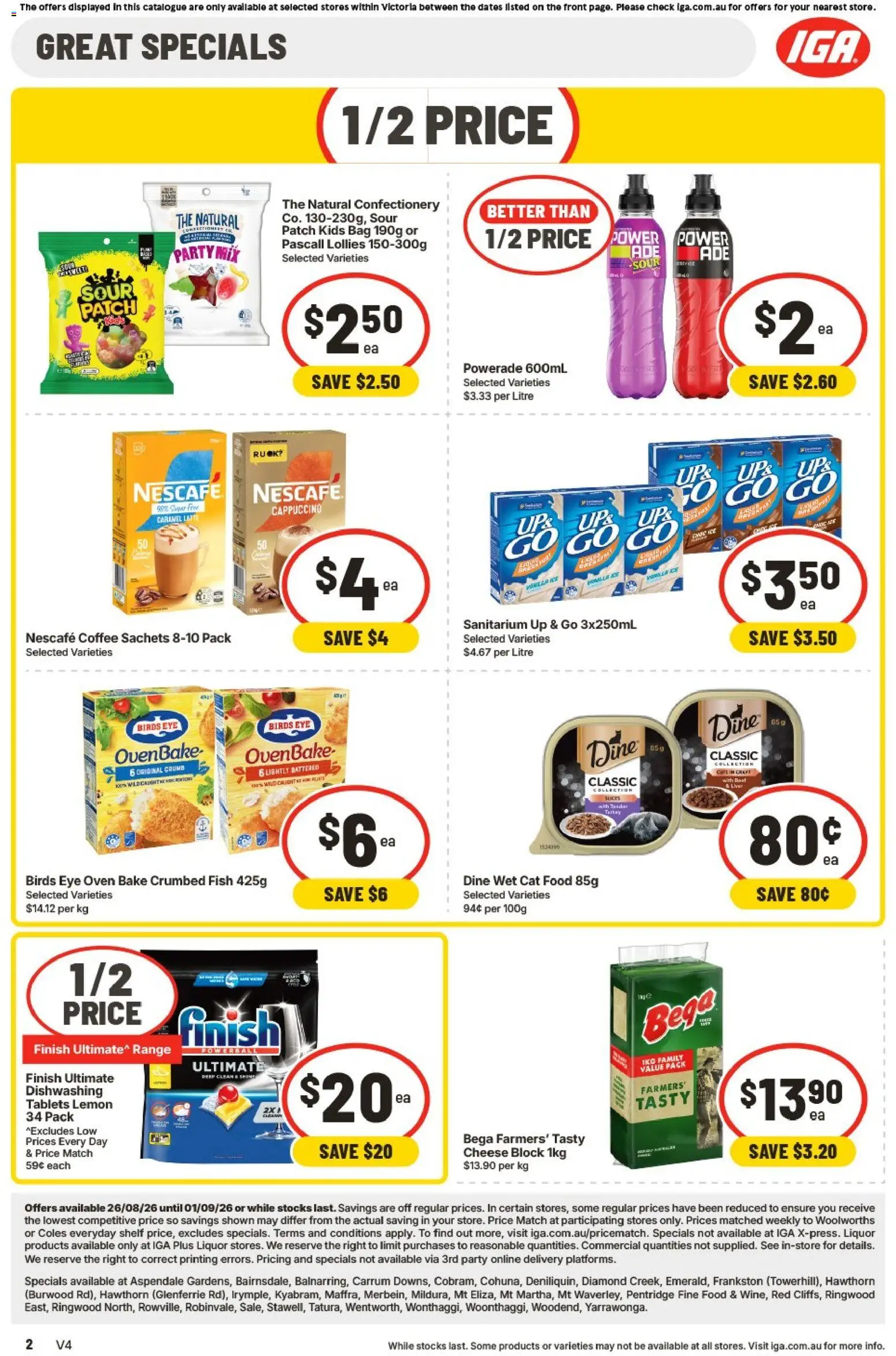 IGA catalogue - valid from 26/08/2026 | Page: 7 | Products: Confectionery, Coffee, Sachets, Turkey