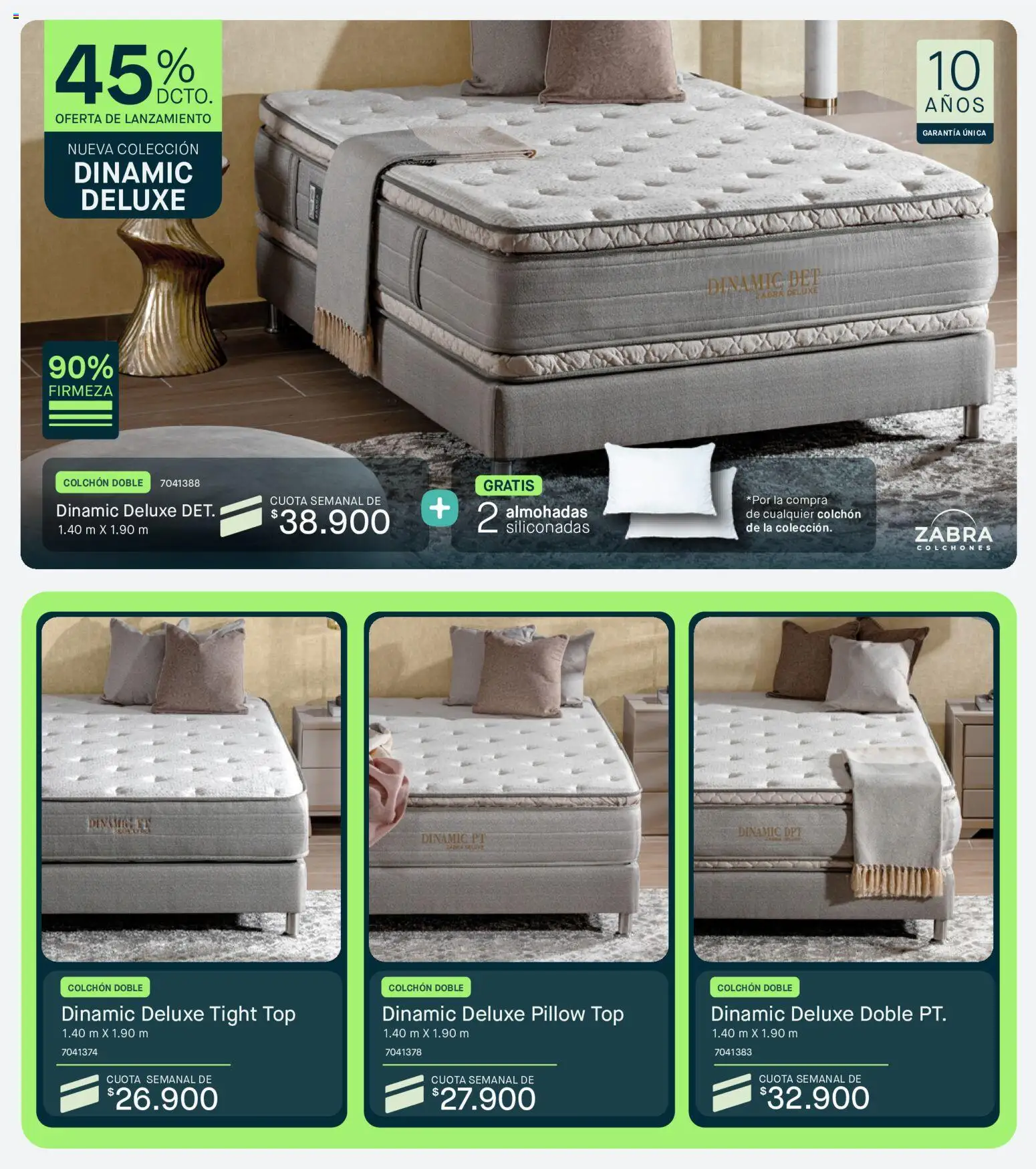 Muebles jamar revista - valida desde el 01/07/2026 | Página: 11 | Productos: Colchón, Top