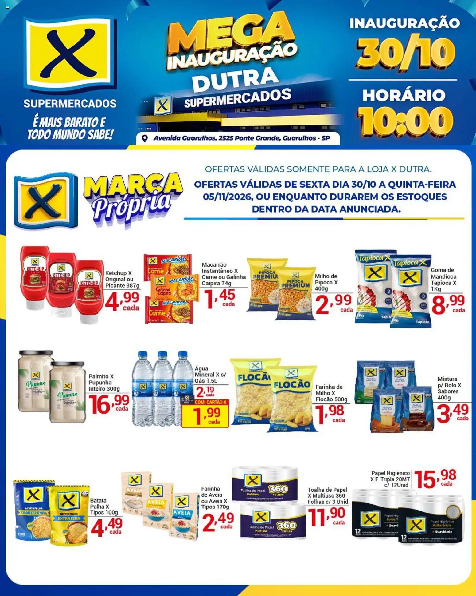 X Supermercados Folheto - válido de 30/10/2026 | Página: 4