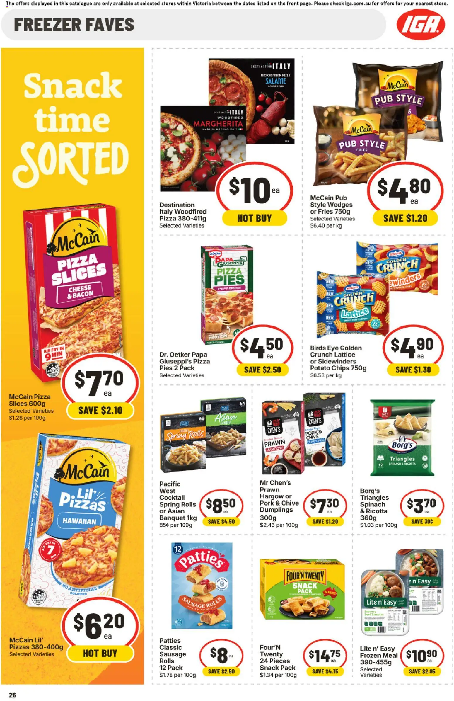 IGA catalogue - valid from 07/10/2026 | Page: 25