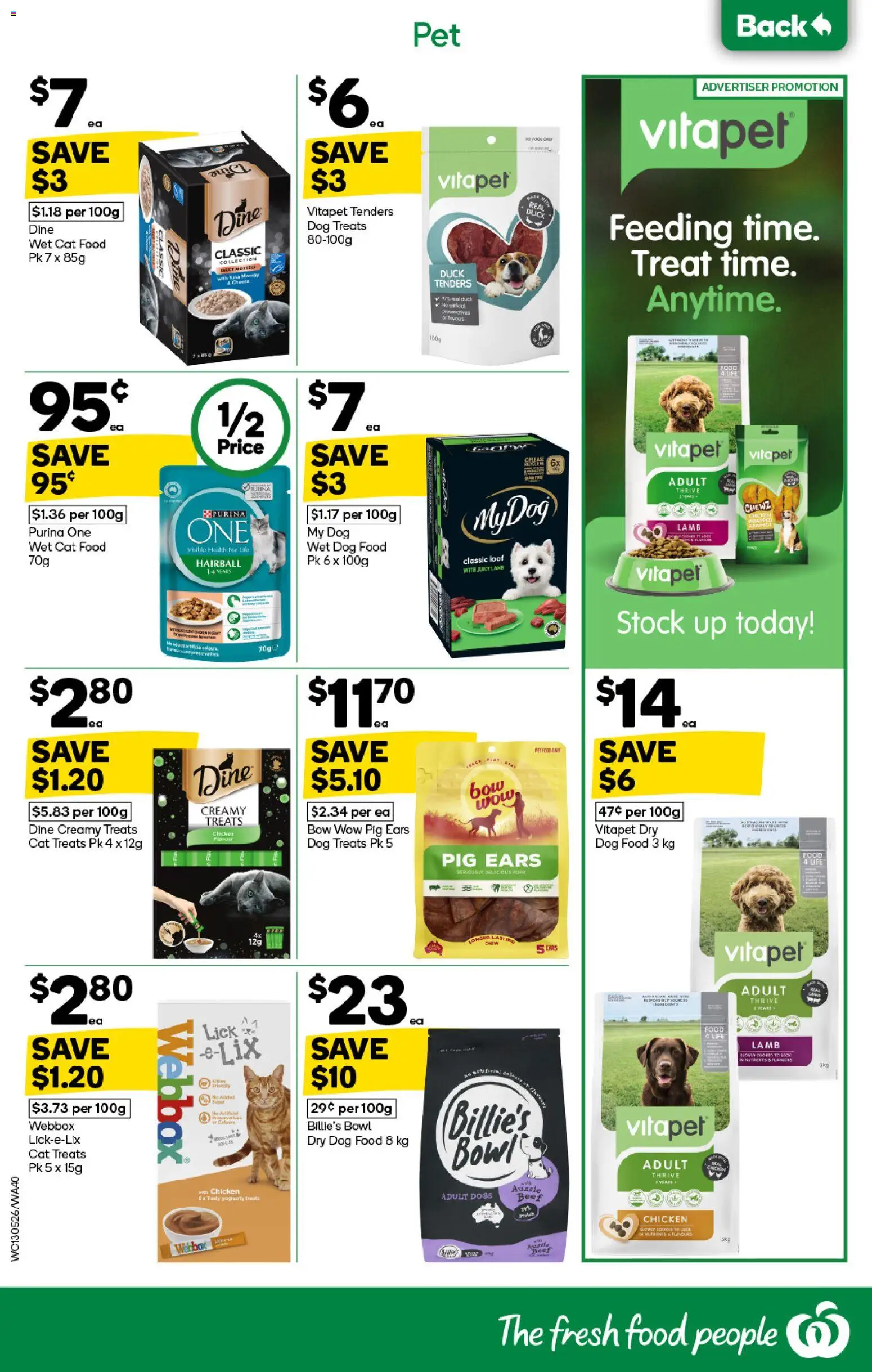 Woolworths catalogue - valid from 13.05.2026 | Page: 40 | Products: Chicken, Lamb, Beef, Tuna
