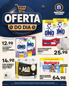 Mercadão Atacadista ofertas do Dia - Pré-Visualização do folheto da loja Mercadão Atacadista, válido de 14/09/2026