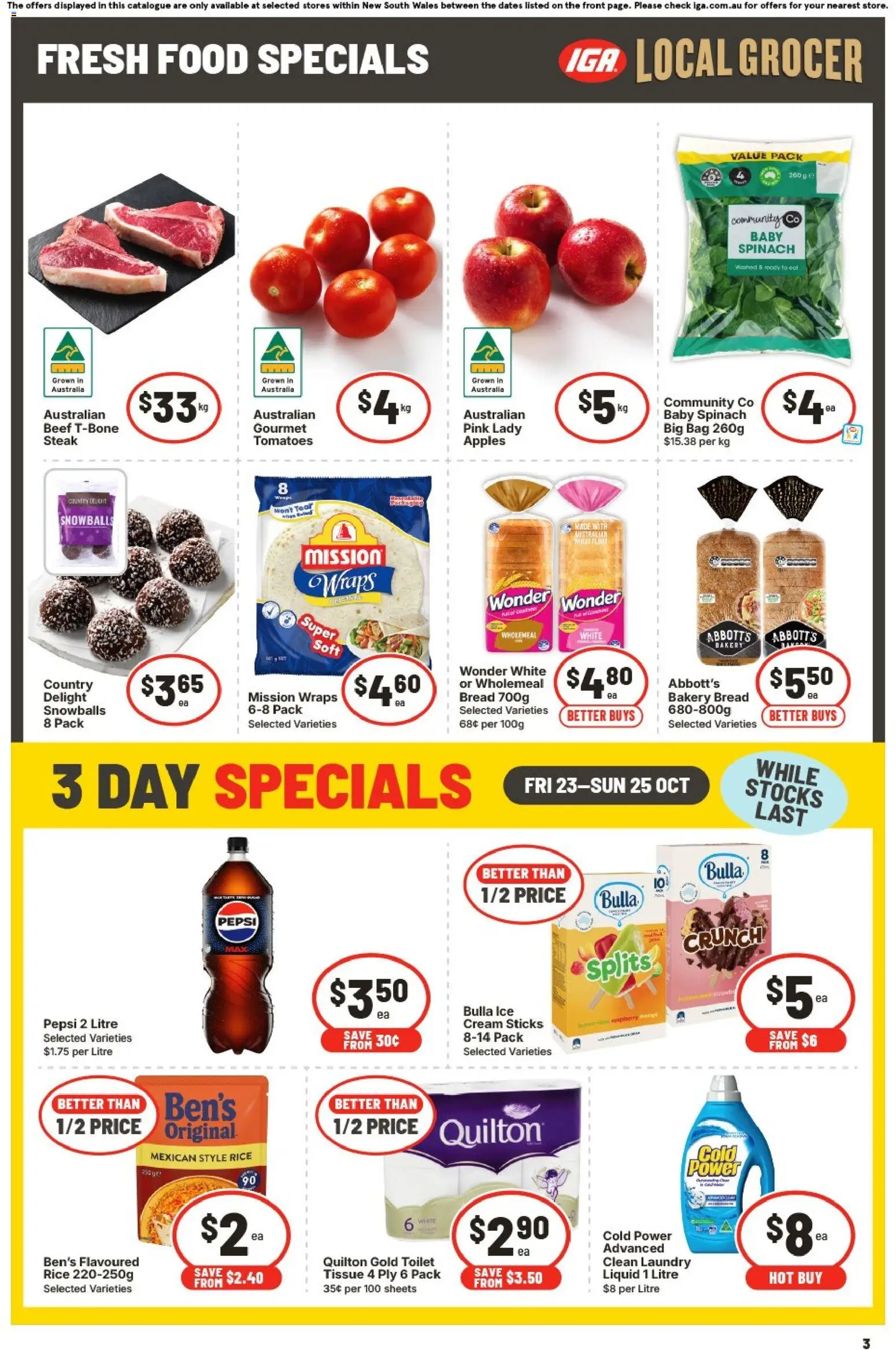 IGA catalogue - valid from 21/10/2026 | Page: 4