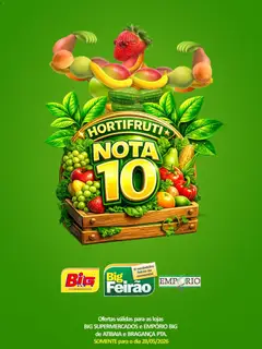 Big Supermercados ofertas do Dia - Pré-Visualização do folheto da loja Big Supermercados, válido de 28.05.2026