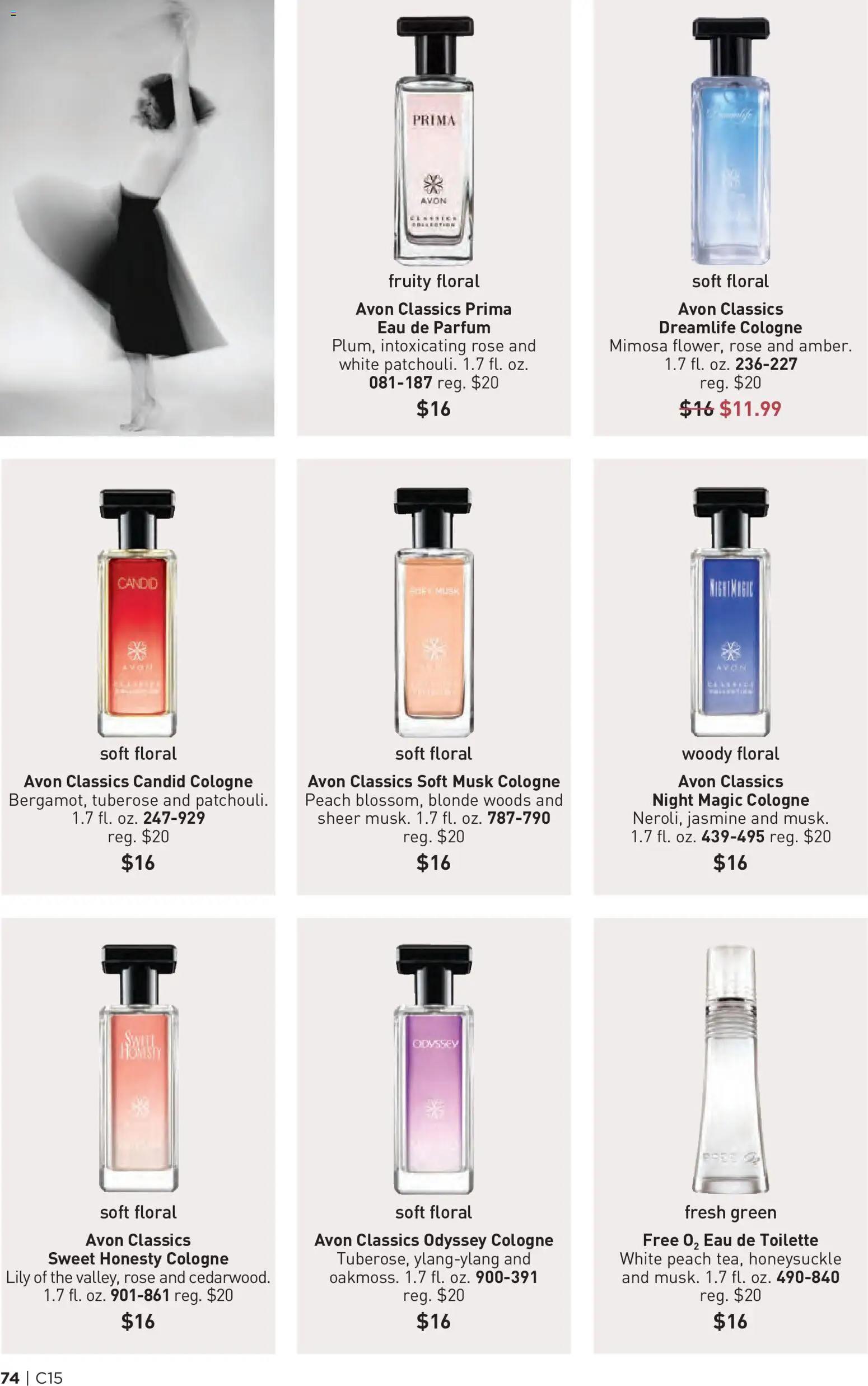 Avon Brochure - valid from 07/15/2026 | Page: 74 | Products: Eau de toilette, Peach