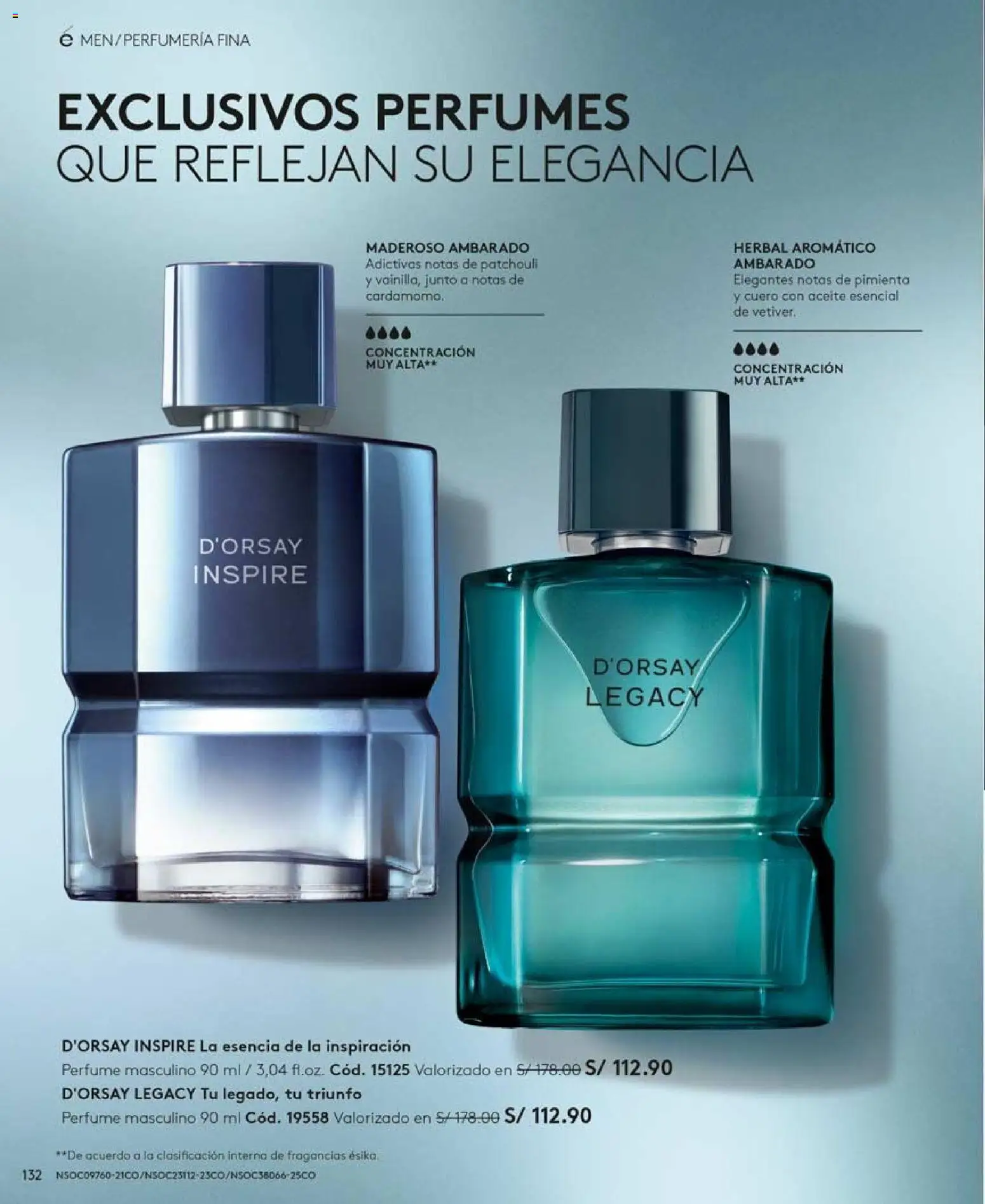 Catálogo Ésika válido desde 22/08/2026 | Página: 132 | Productos: Perfumes, Aceite, Perfume