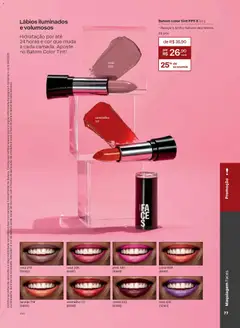 Natura - Ciclo 04/2026 - Pré-Visualização do folheto da loja Natura, válido de 19.02.2026 | Página: 77 | Produtos: Maquiagem, Batom, Vinho