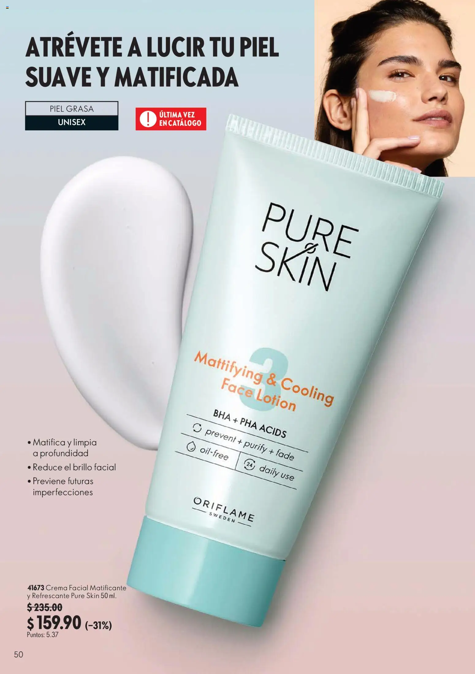 Nuevas ofertas de Oriflame válidas en toda la República Mexicana desde el 03/10/2026. ¡Encuentra las mejores ofertas en Oriflame campaña 14 2026! | Página: 50