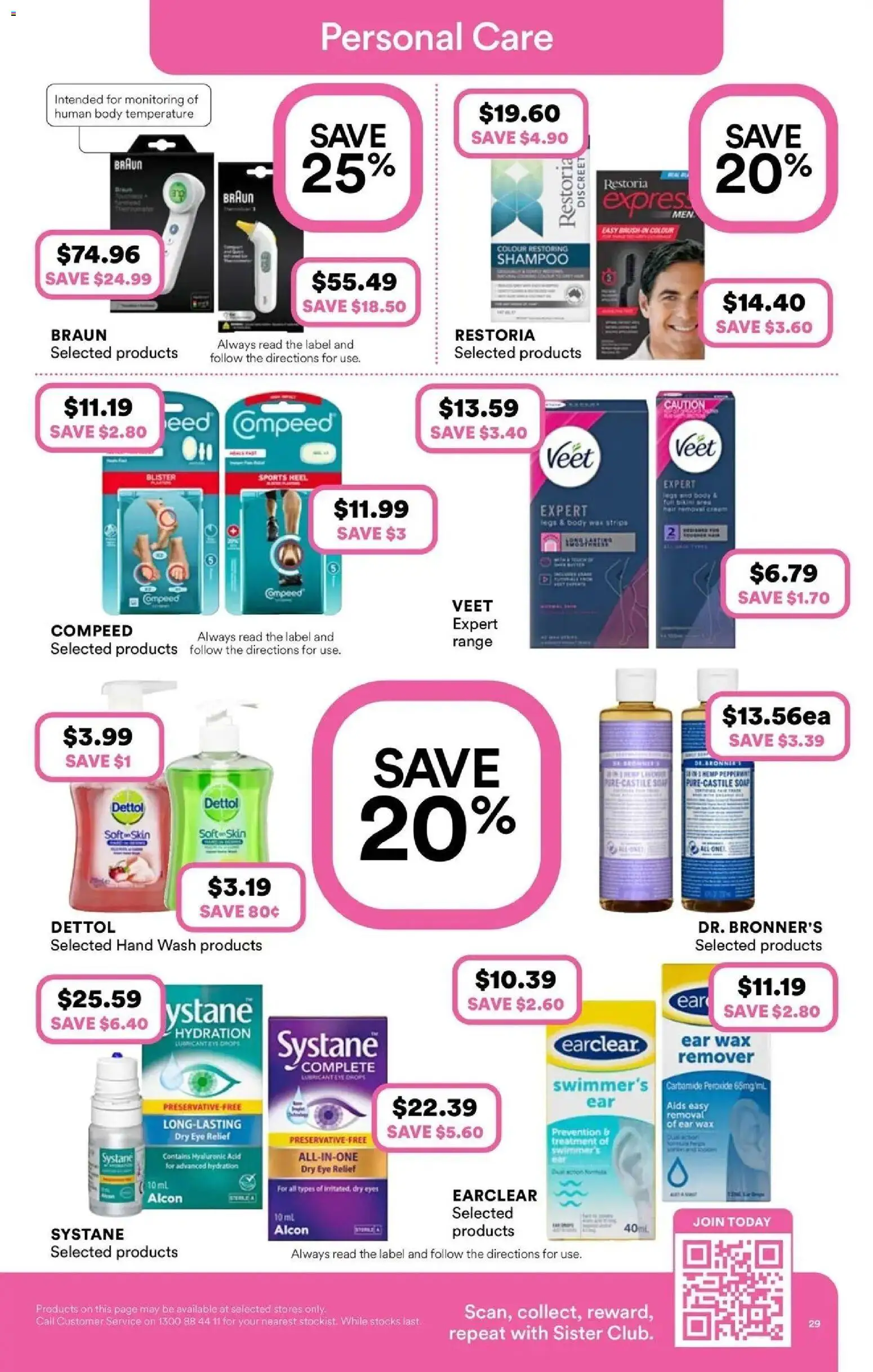Priceline Pharmacy catalogue - valid from 01/07/2026 | Page: 29 | Products: Shampoo, Treatment, Hand wash