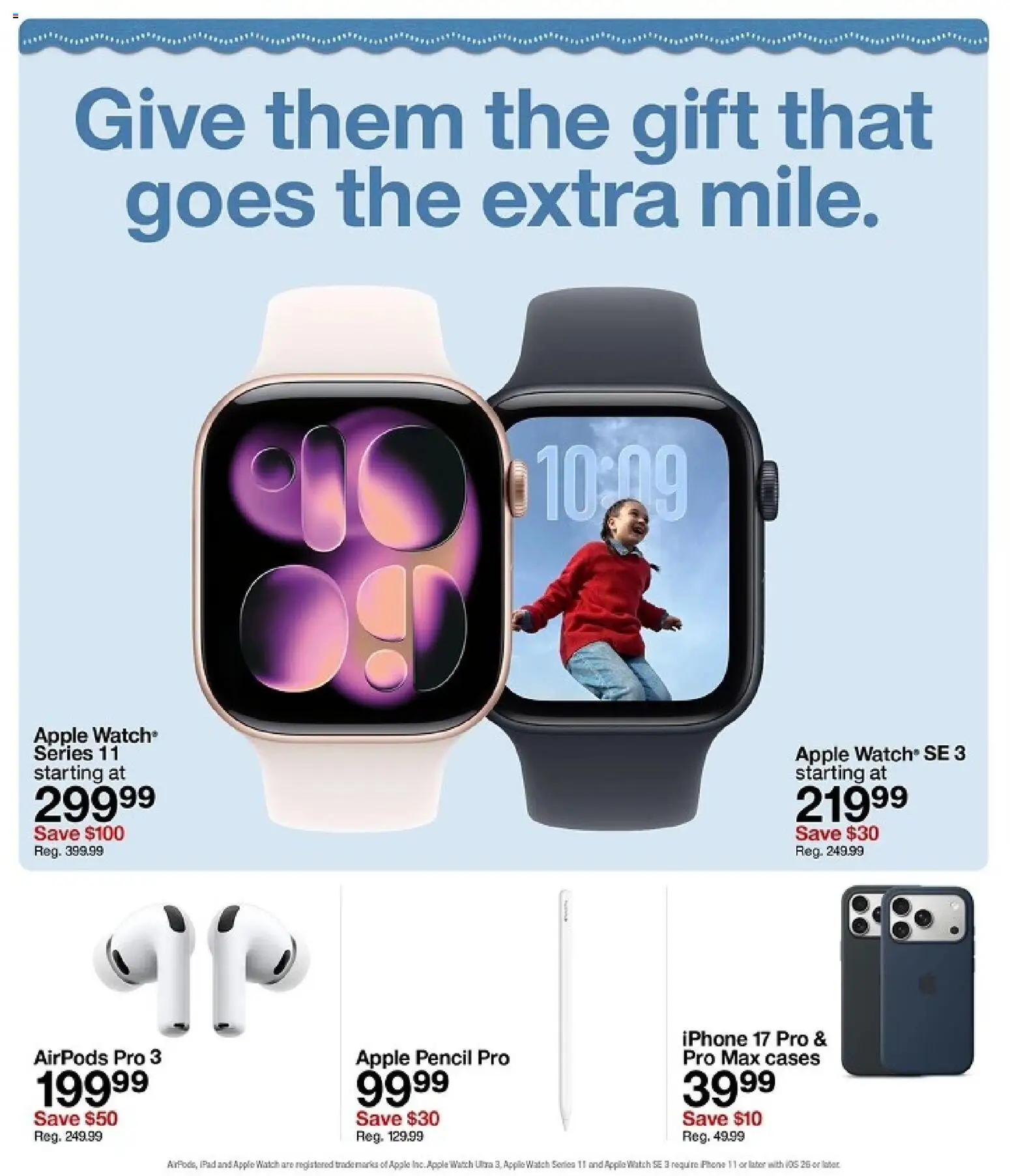Target Weekly Ad - valid from 14.06.2026 | Page: 10 | Products: Pencil, Phone, Watch, Ipad