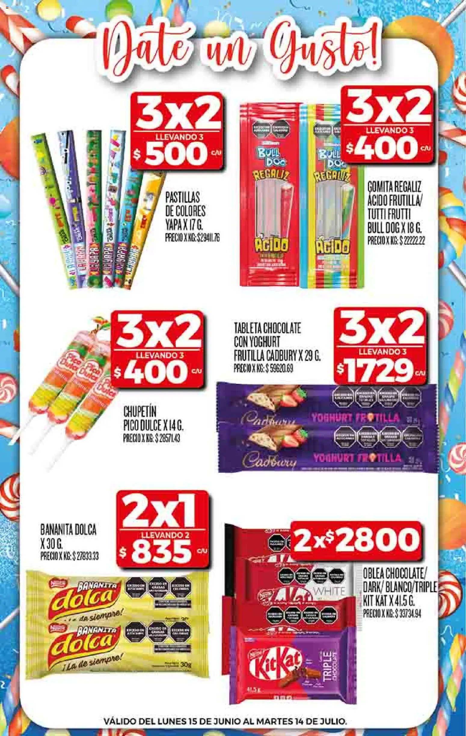 Supermercado DIA Ofertas │ válido desde el 17.06.2026 | Página: 23 | Productos: Tableta, Pico, Bowl, Frutilla