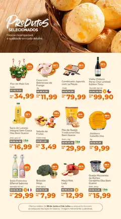 Oba Hortifruti - Ofertas da semana - Pré-Visualização do folheto da loja Oba Hortifruti, válido de 30/06/2026 | Página: 6 | Produtos: Suco, Salada, Brócolis, Frango