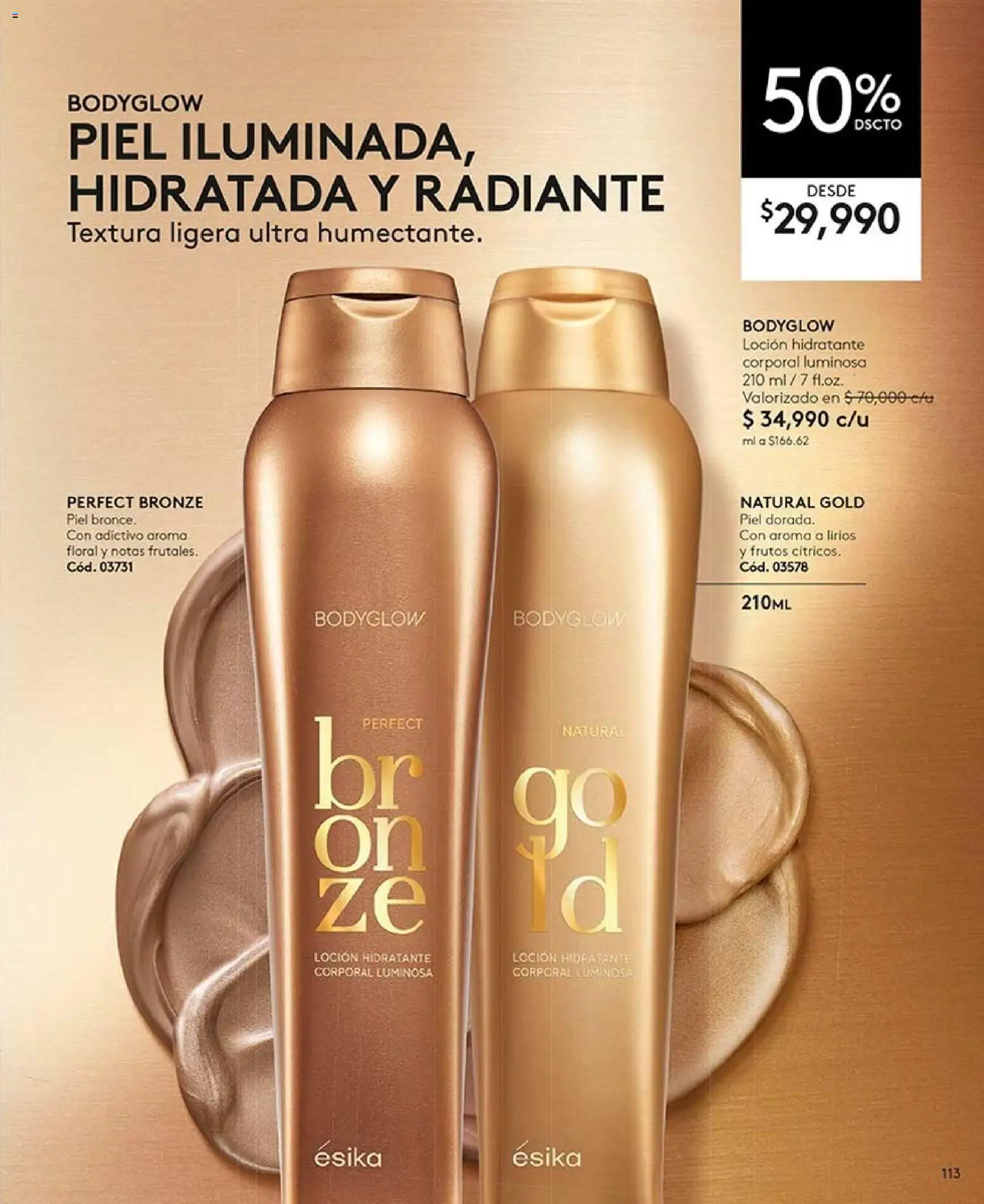 Ésika revista - valida desde el 07/08/2026 | Página: 113 | Productos: Loción
