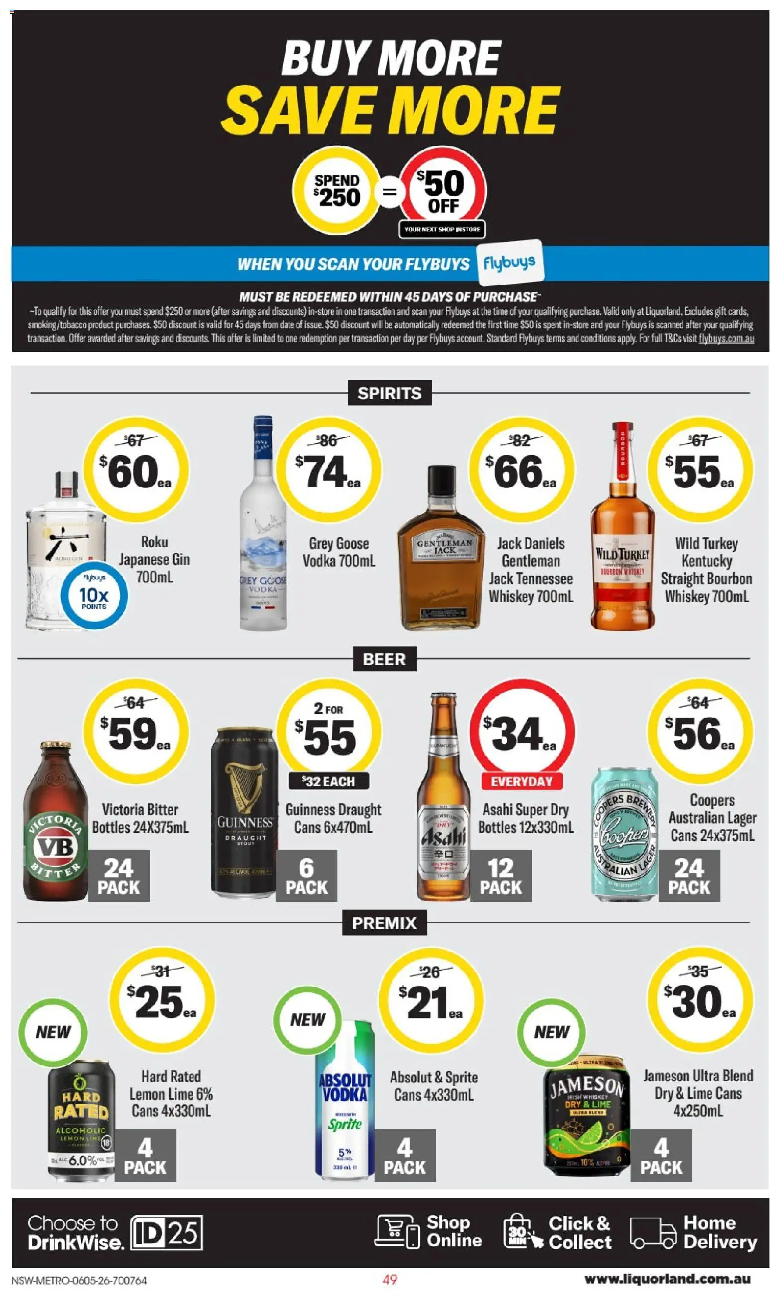 Liquorland catalogue - valid from 06.05.2026 | Page: 2 | Products: Beer, Lemon, Lime, Date