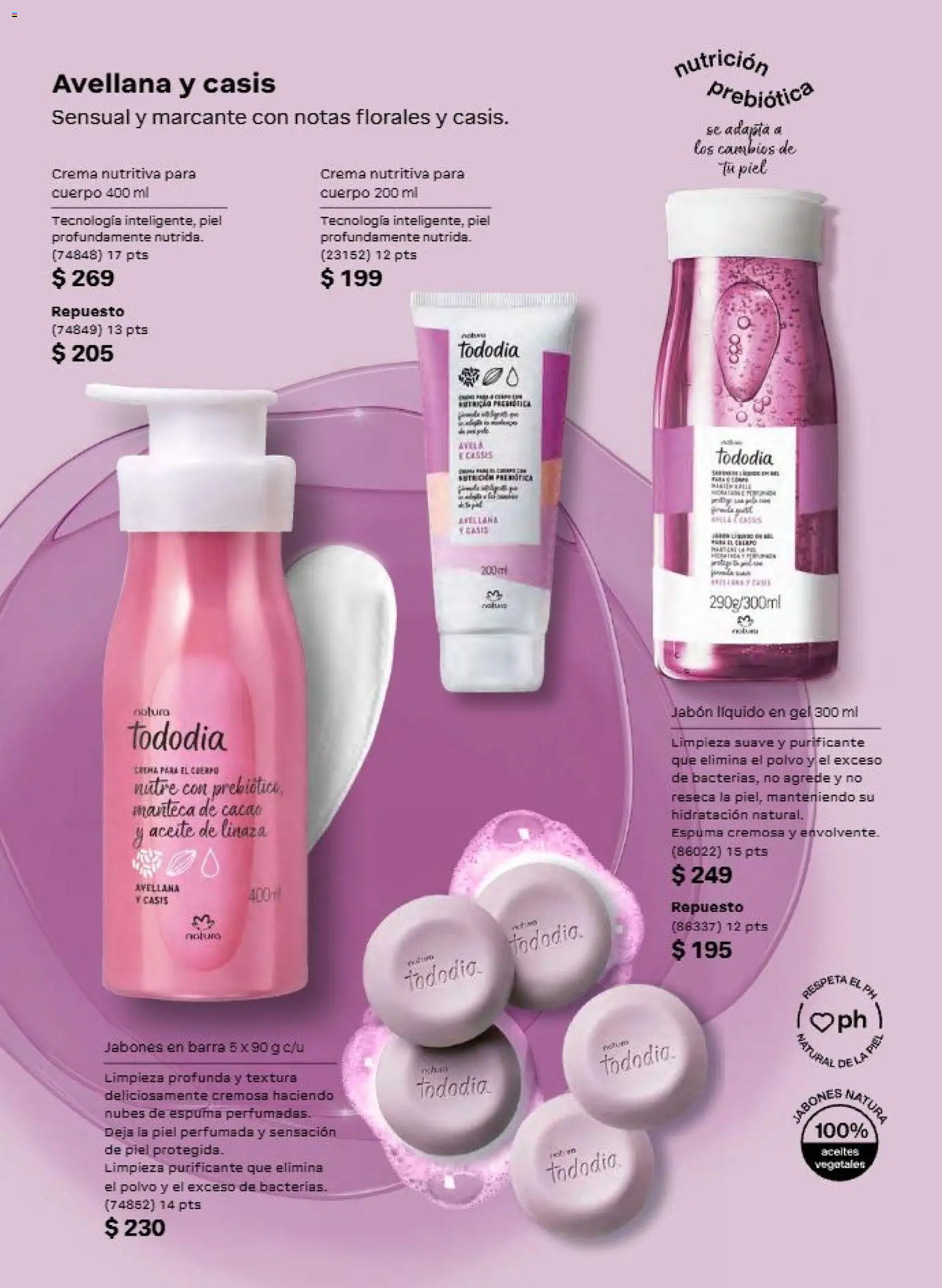 Nuevas ofertas de Natura válidas en toda la República Mexicana desde el 11/09/2026. ¡Encuentra las mejores ofertas en Natura campaña 14 2026! | Página: 118 | Productos: Aceite, Espuma, Cacao, Manteca de cacao