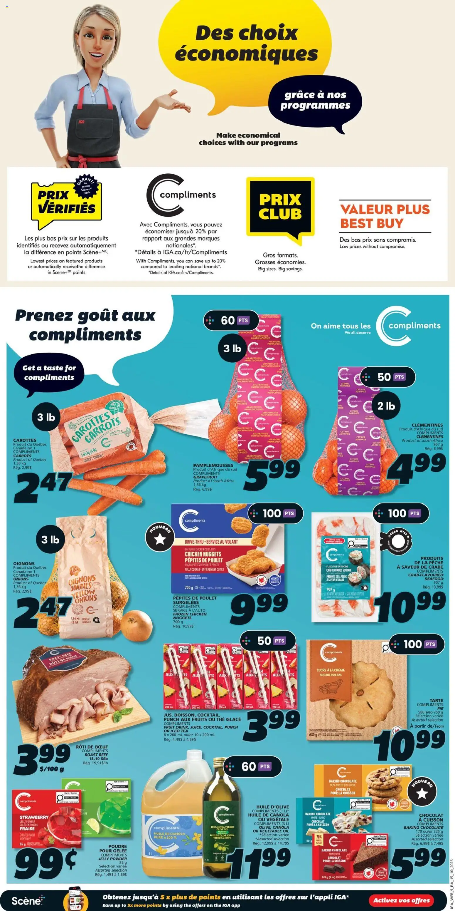IGA flyer valid from Oct 15, 2026 | Page: 12