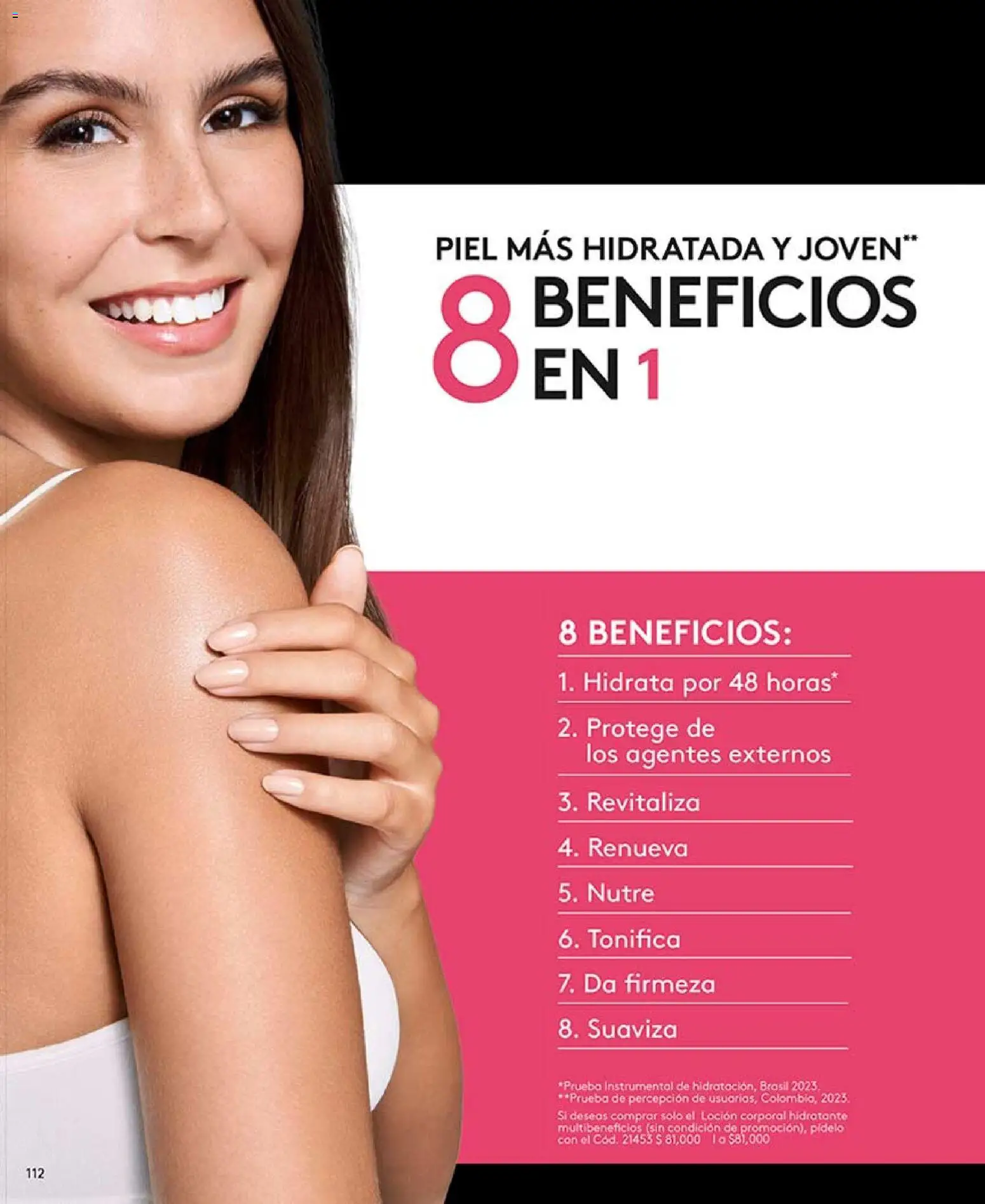 Ésika revista - valida desde el 15.05.2026 | Página: 112 | Productos: Loción