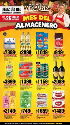 Vista previa Yaguar - Oferta Semanal Parque Chacabuco válido desde el 21/09/2026
