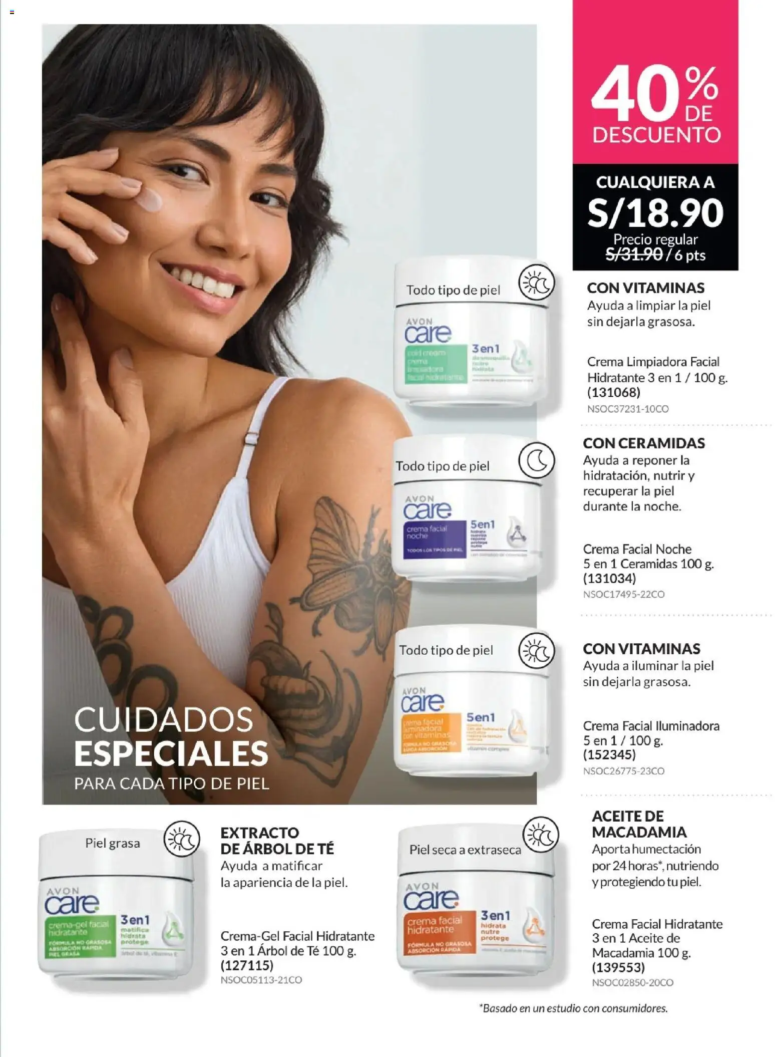 Catálogo Avon válido desde 06.05.2026 | Página: 126 | Productos: Aceite, Té, Crema